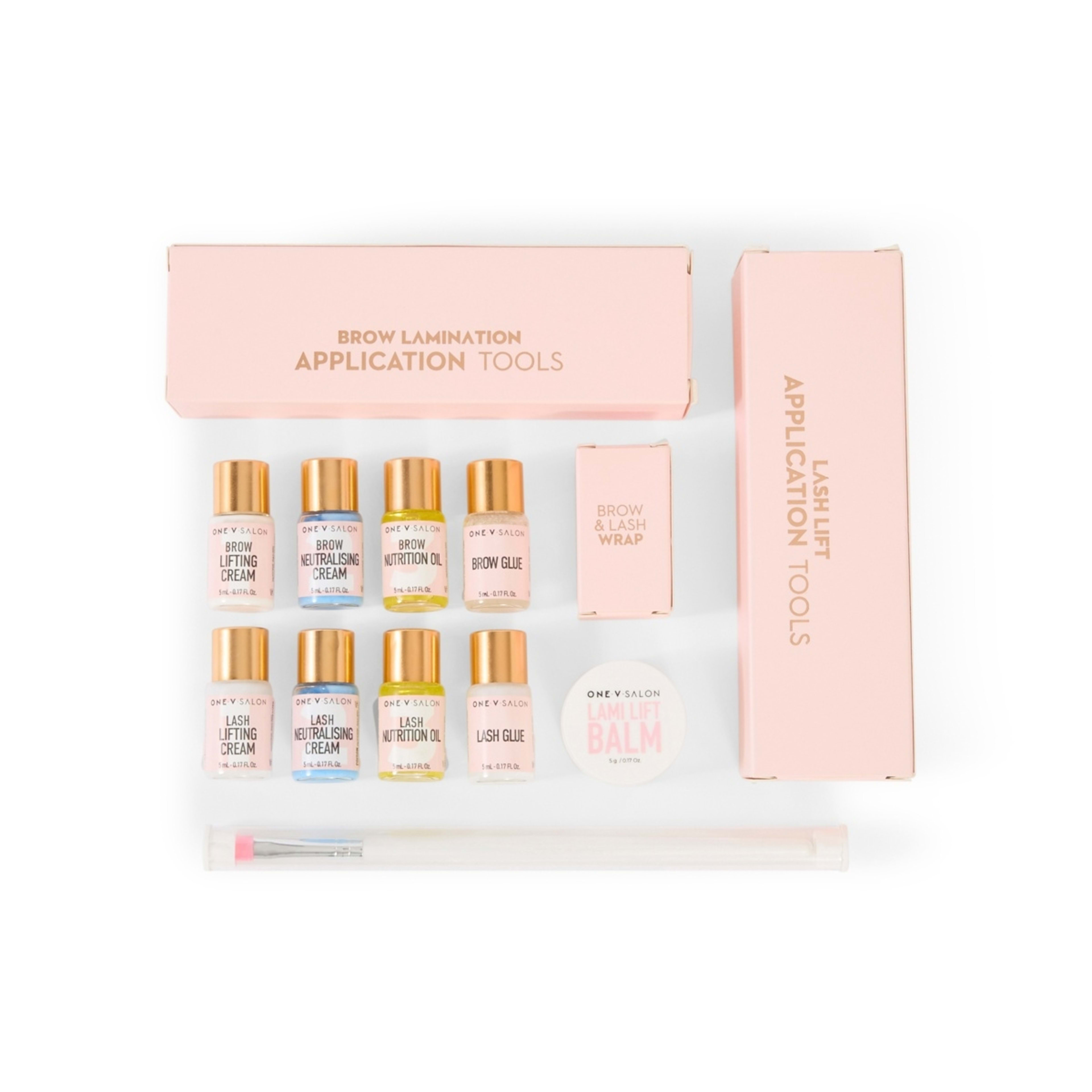 5 One V Salon Brow Lamination and Lash Lift DIY Kit, 5 of 5