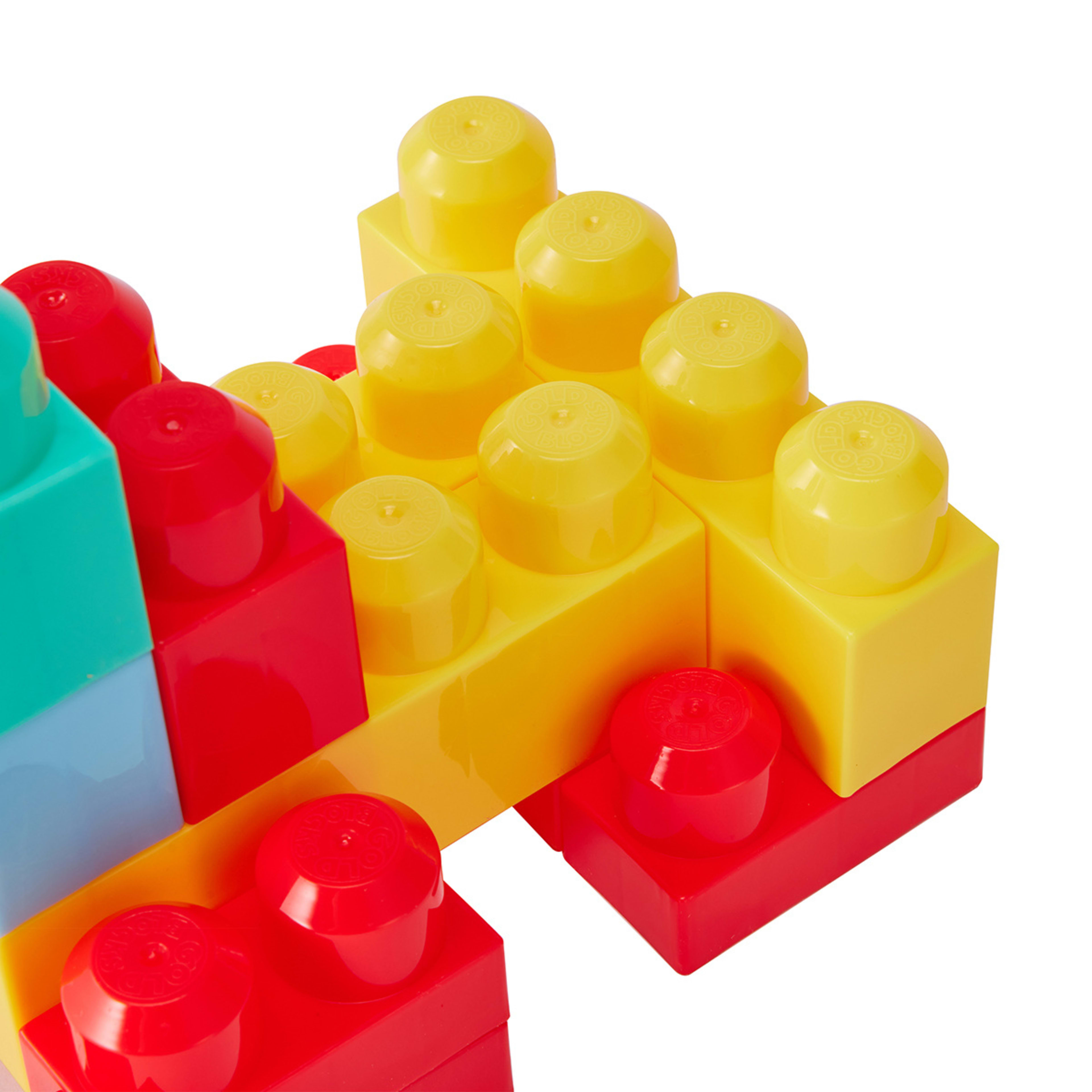 30 Piece Build Block Trolley Kmart