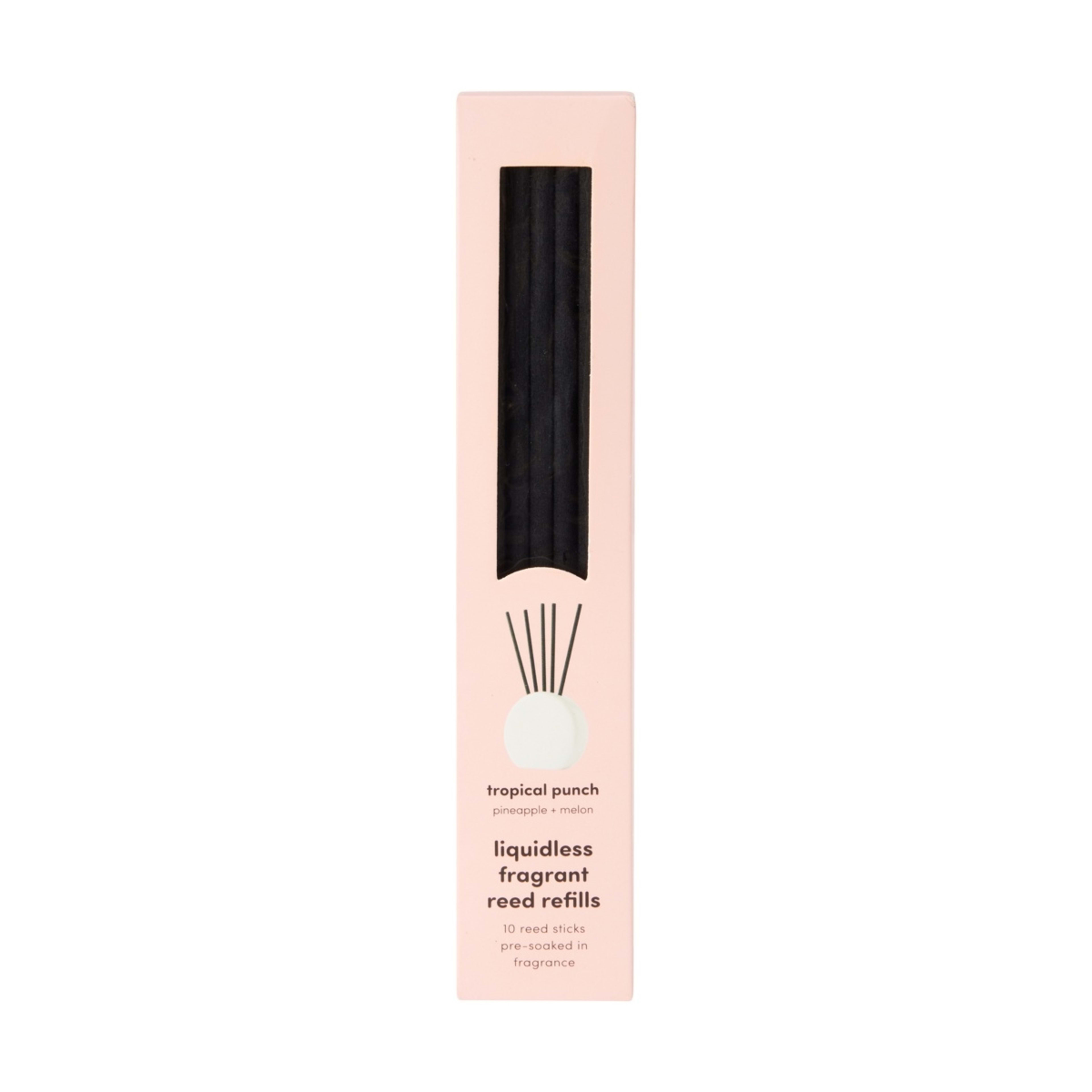 1 10 Pack Tropical Punch Liquidless Fragrant Reed Refills, 1 of 5