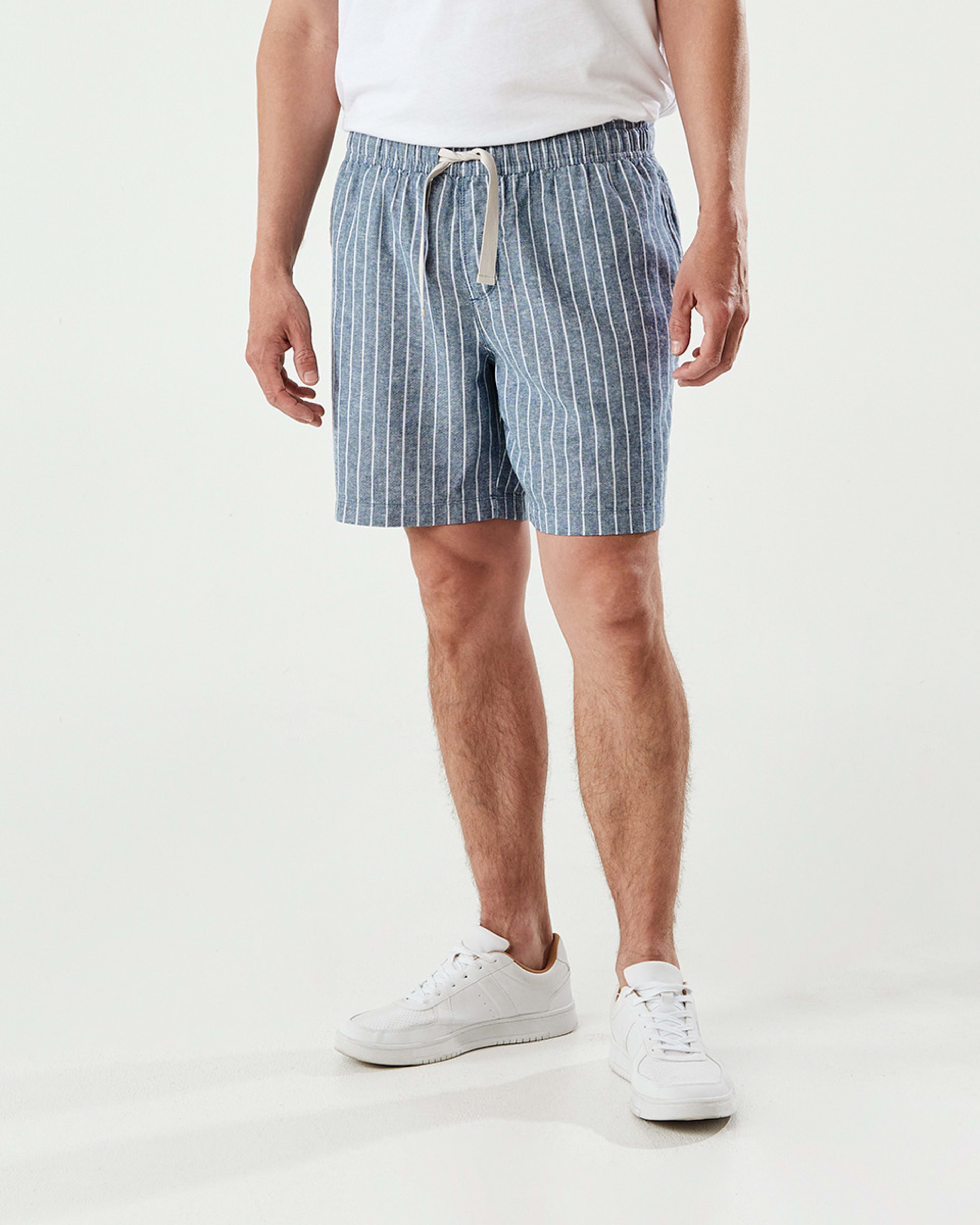Linen Blend Volley Shorts Kmart