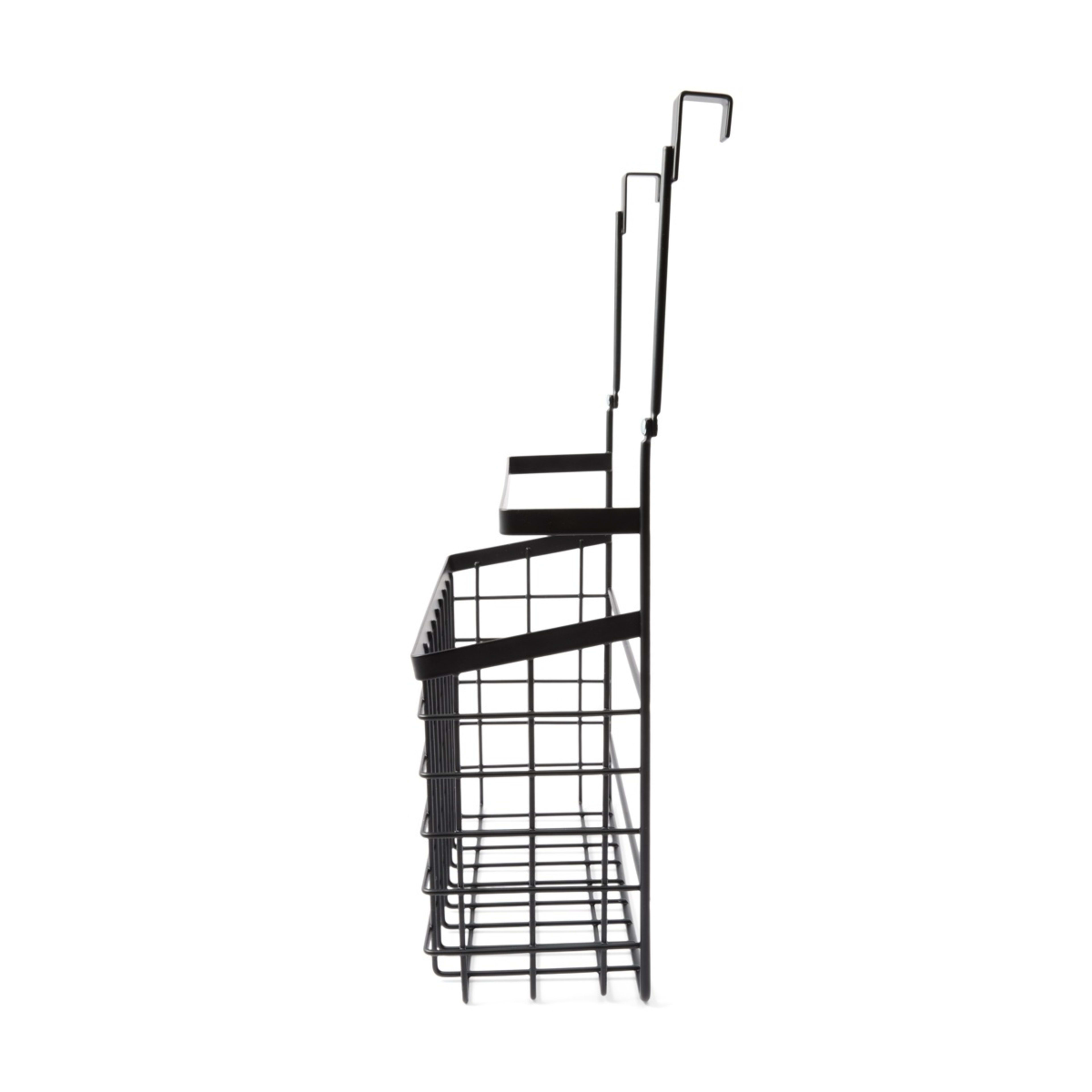 4 Over the Door Organiser - Black, 4 of 8