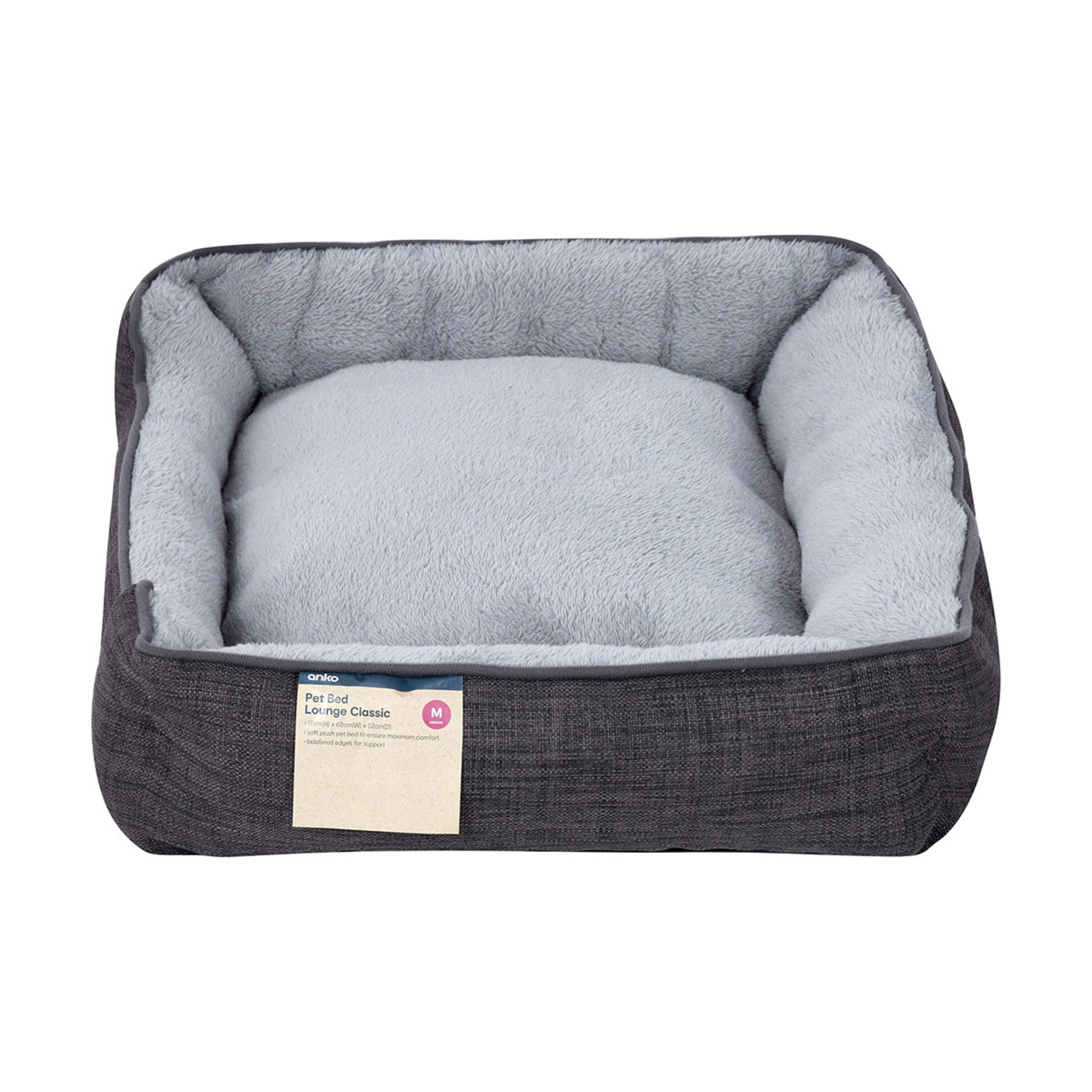 Pet Bed Lounge Classic Medium Kmart
