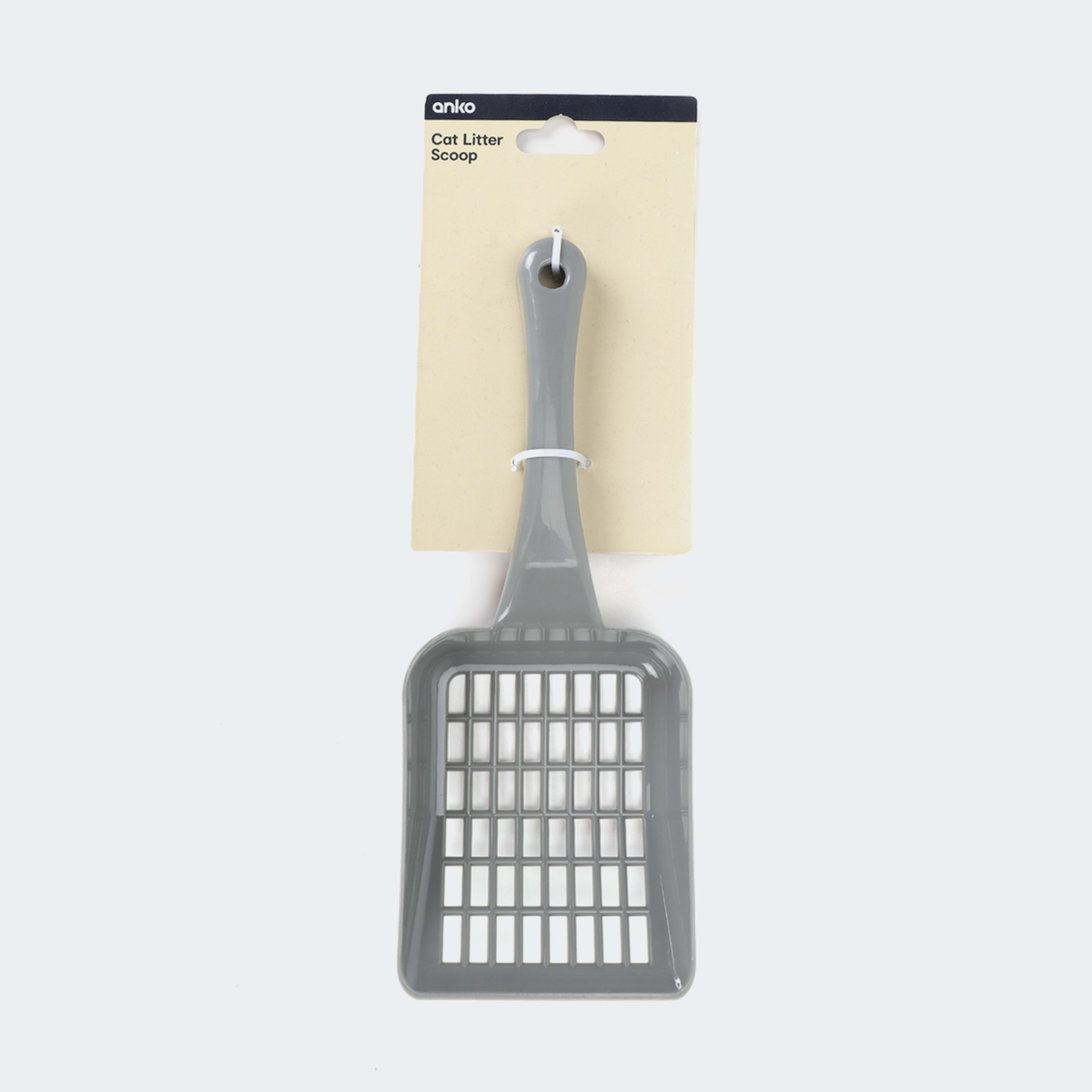 Cat Litter Scoop Plastic Grey Kmart
