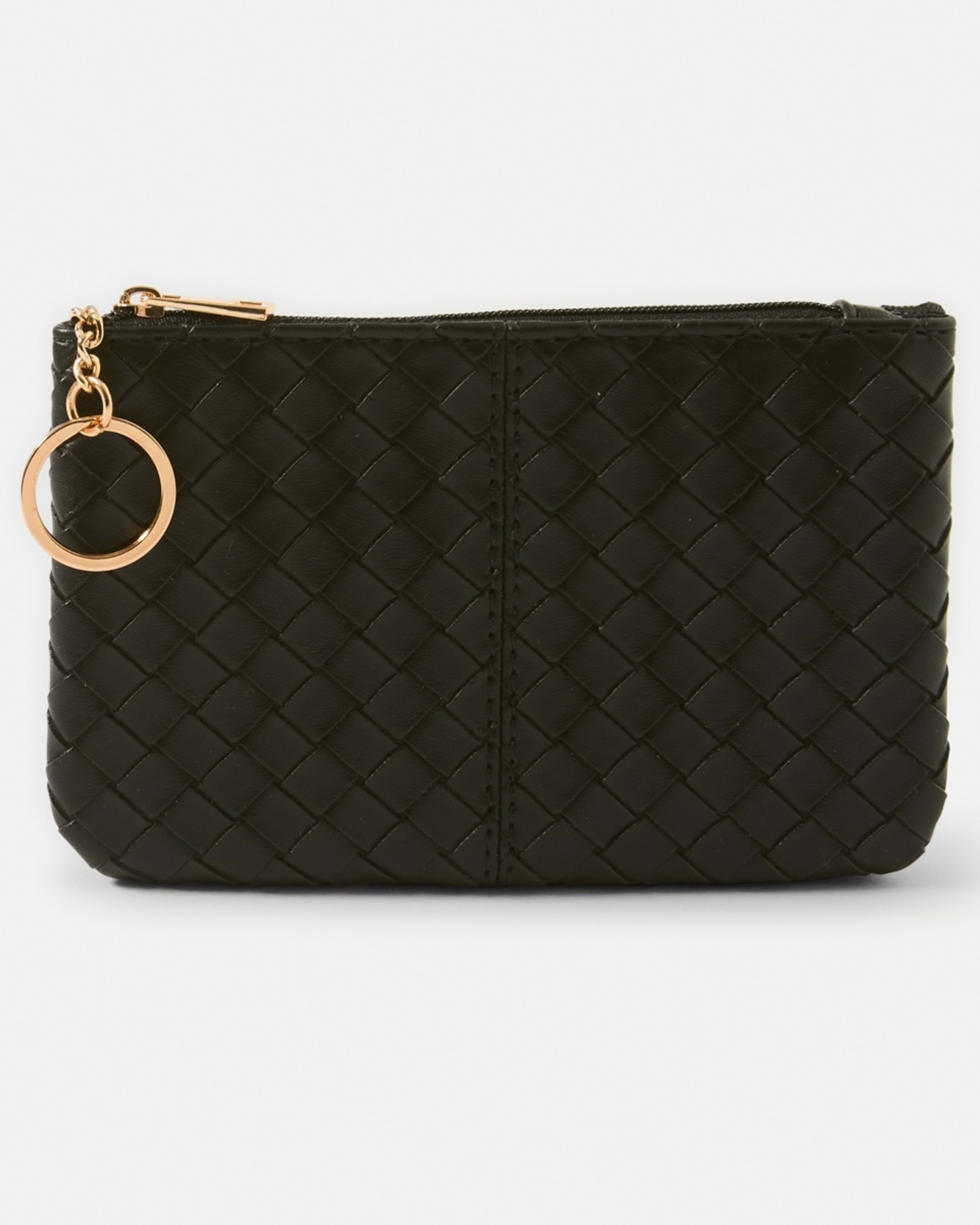 1 Weave Coin Purse BLACK