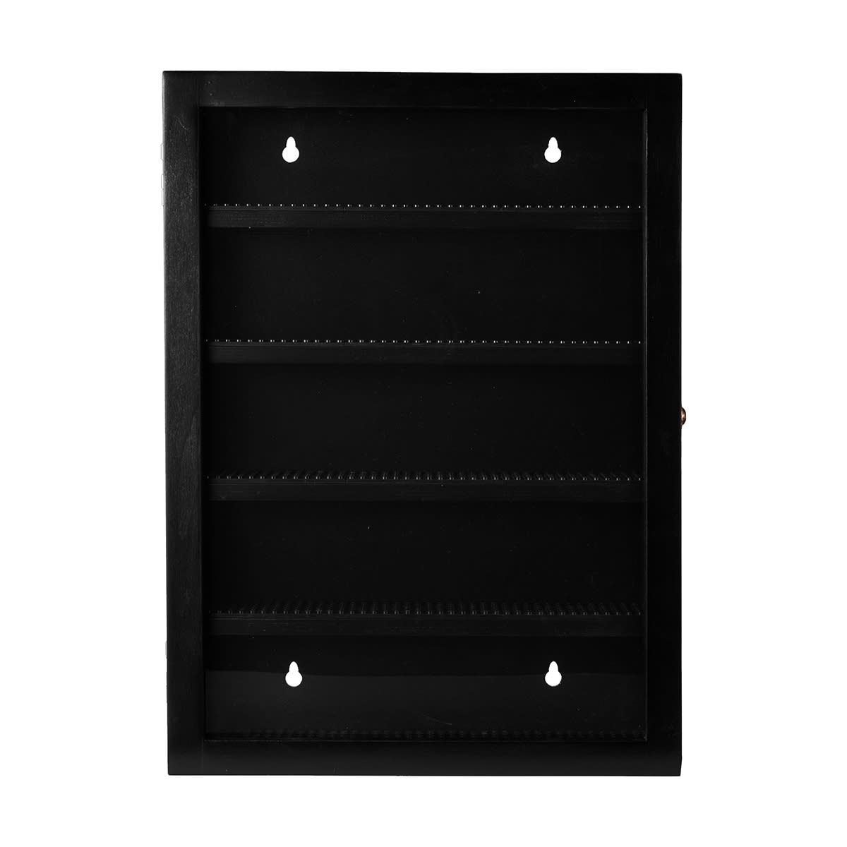 Wooden 5 Level Mini Figurine Display Case Kmart