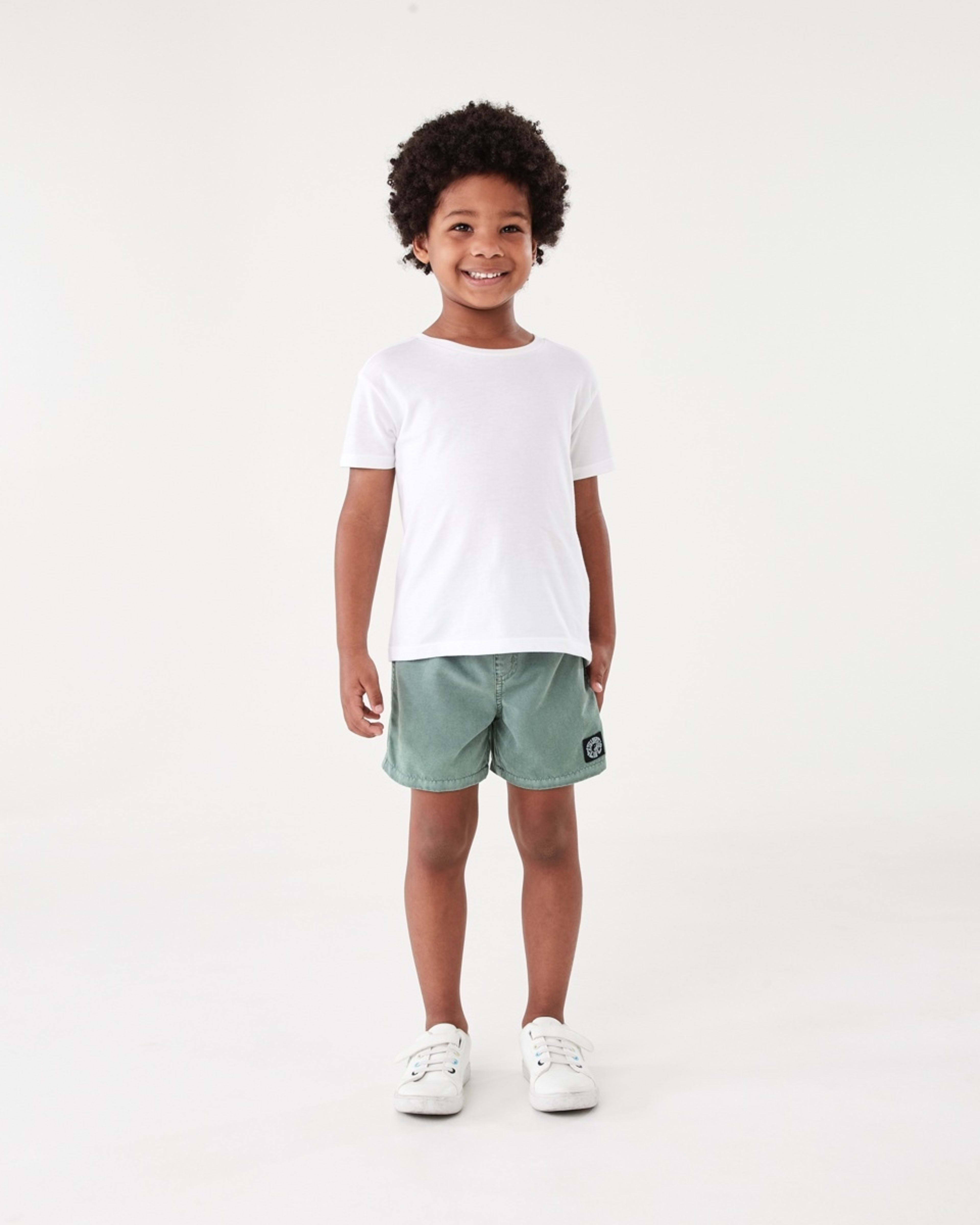 5 Washed Shorts MID GREEN, 5 of 8