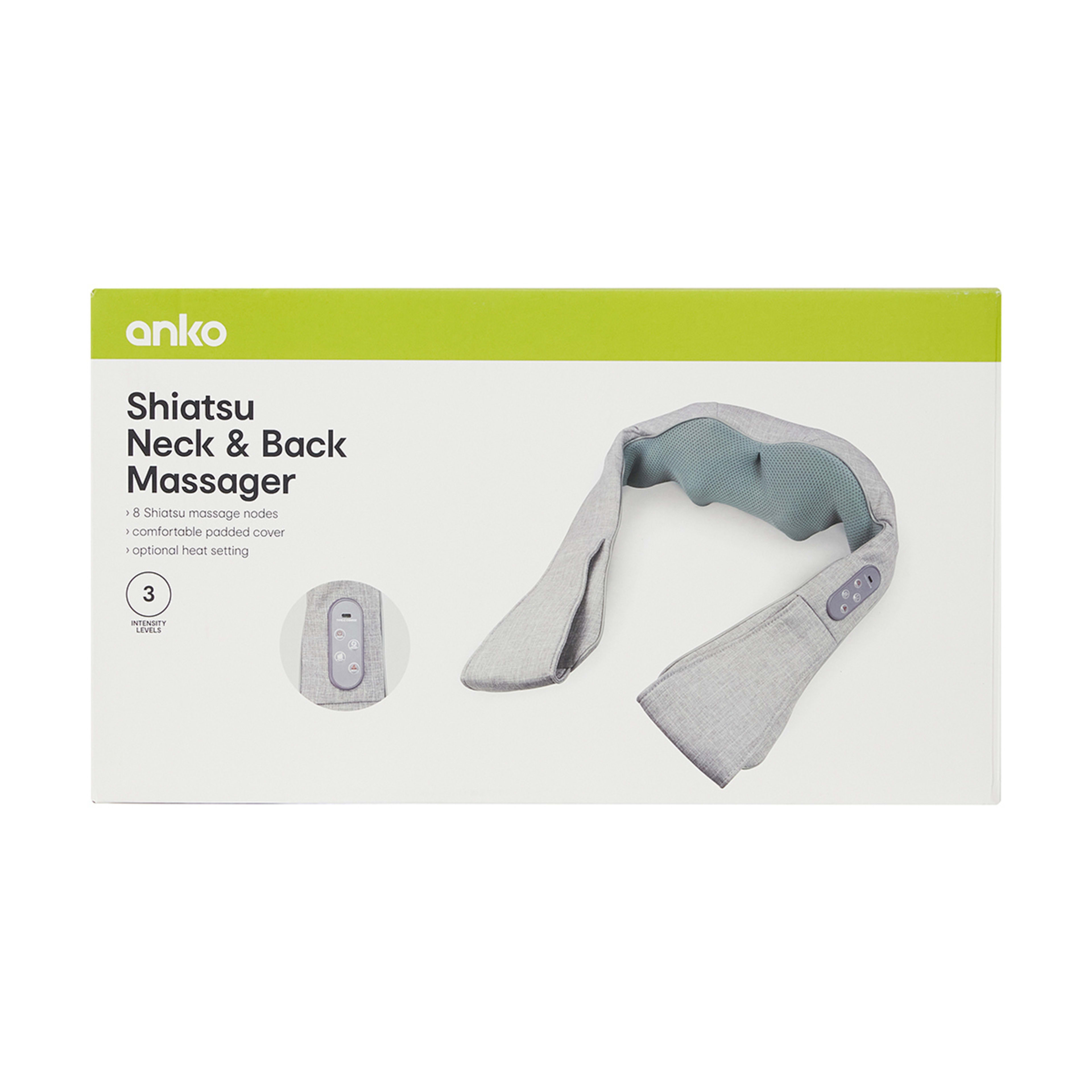Shiatsu Neck and Back Massager Kmart