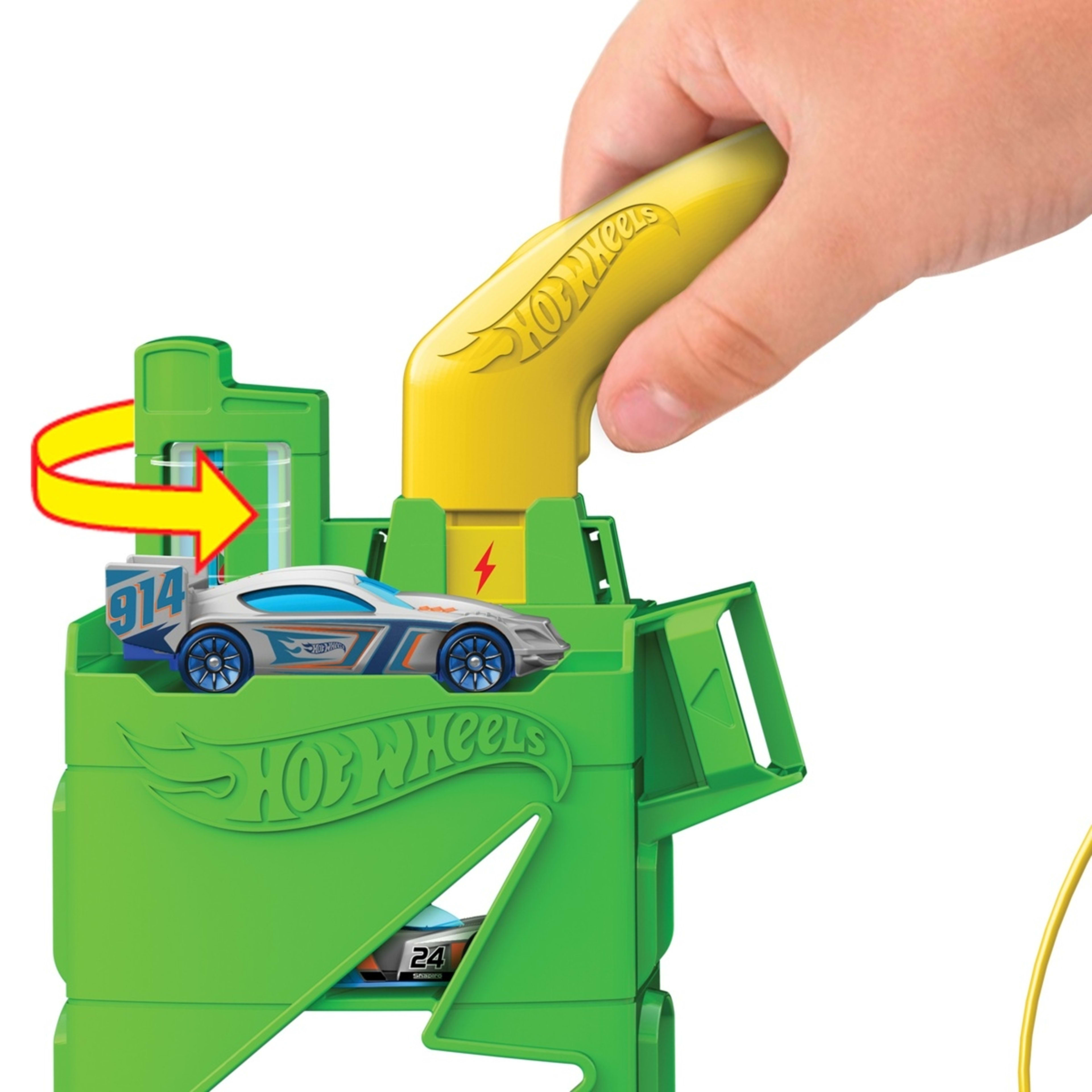 5 Hot Wheels City Super Recharge Fuel Station, 5 of 6