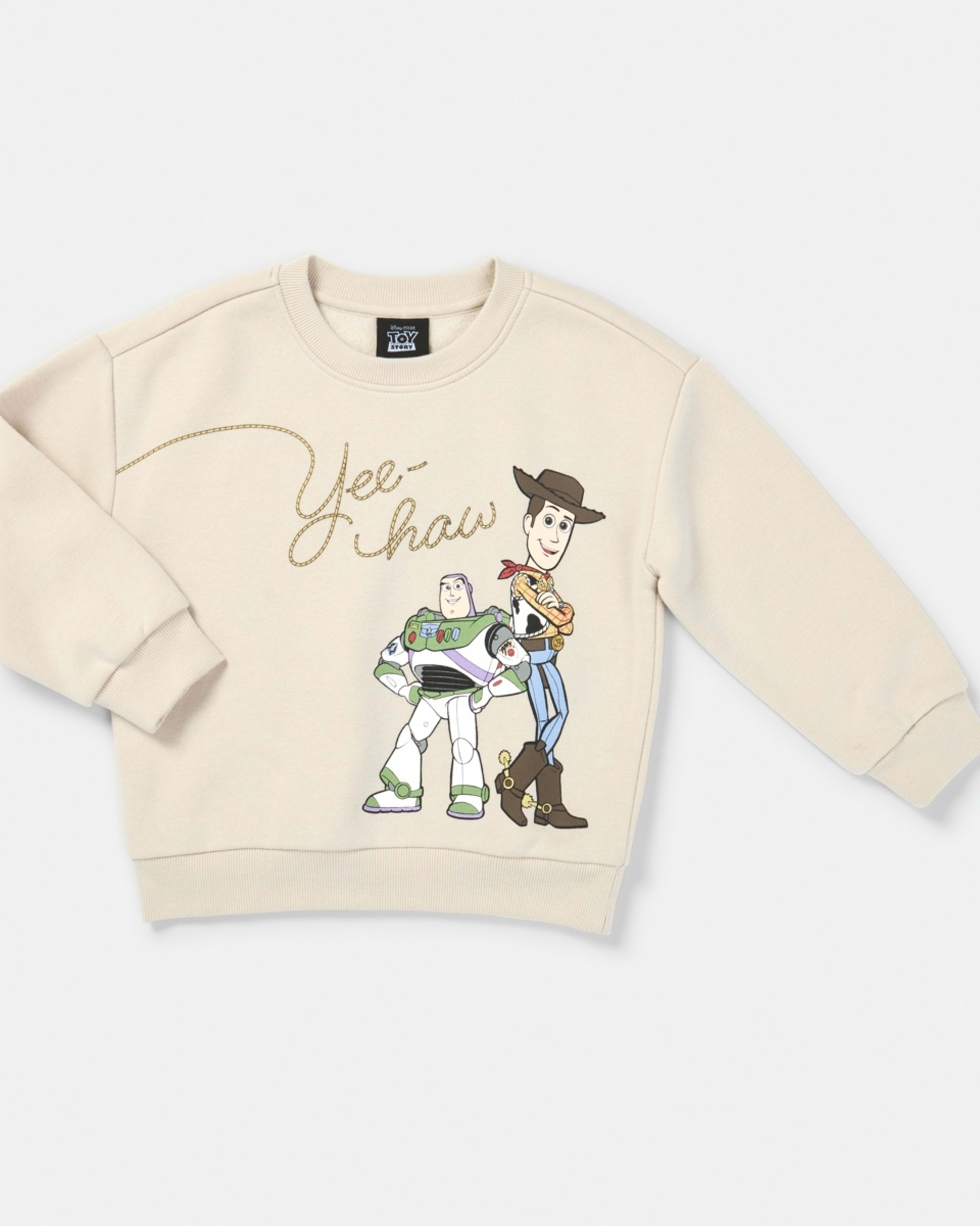 7 Toy Story License Print Oversized Crew Neck Sweatshirt Toy Story Yee Haw, 7 of 8