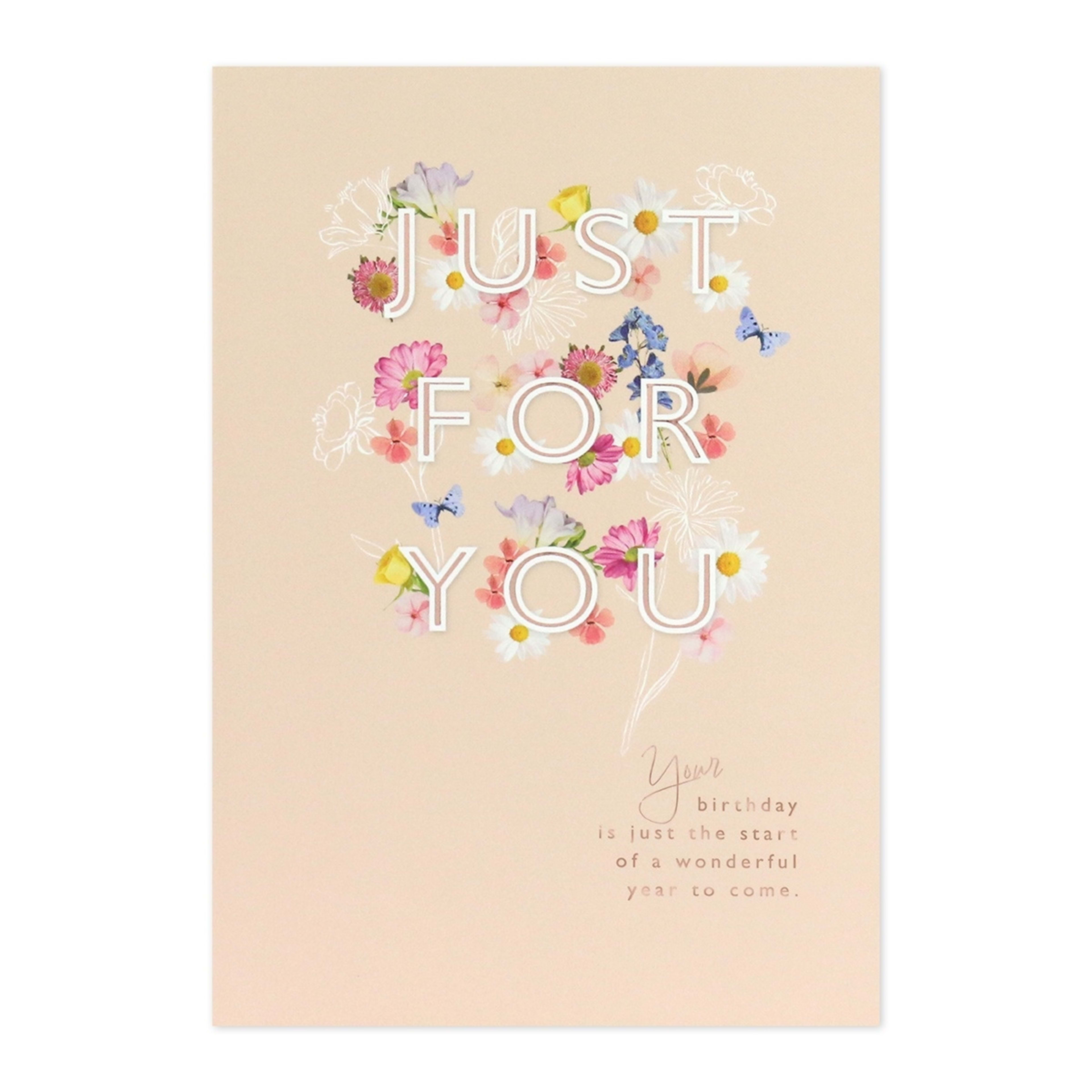 3 Connections from Hallmark Birthday Card - Just for You, 3 of 3