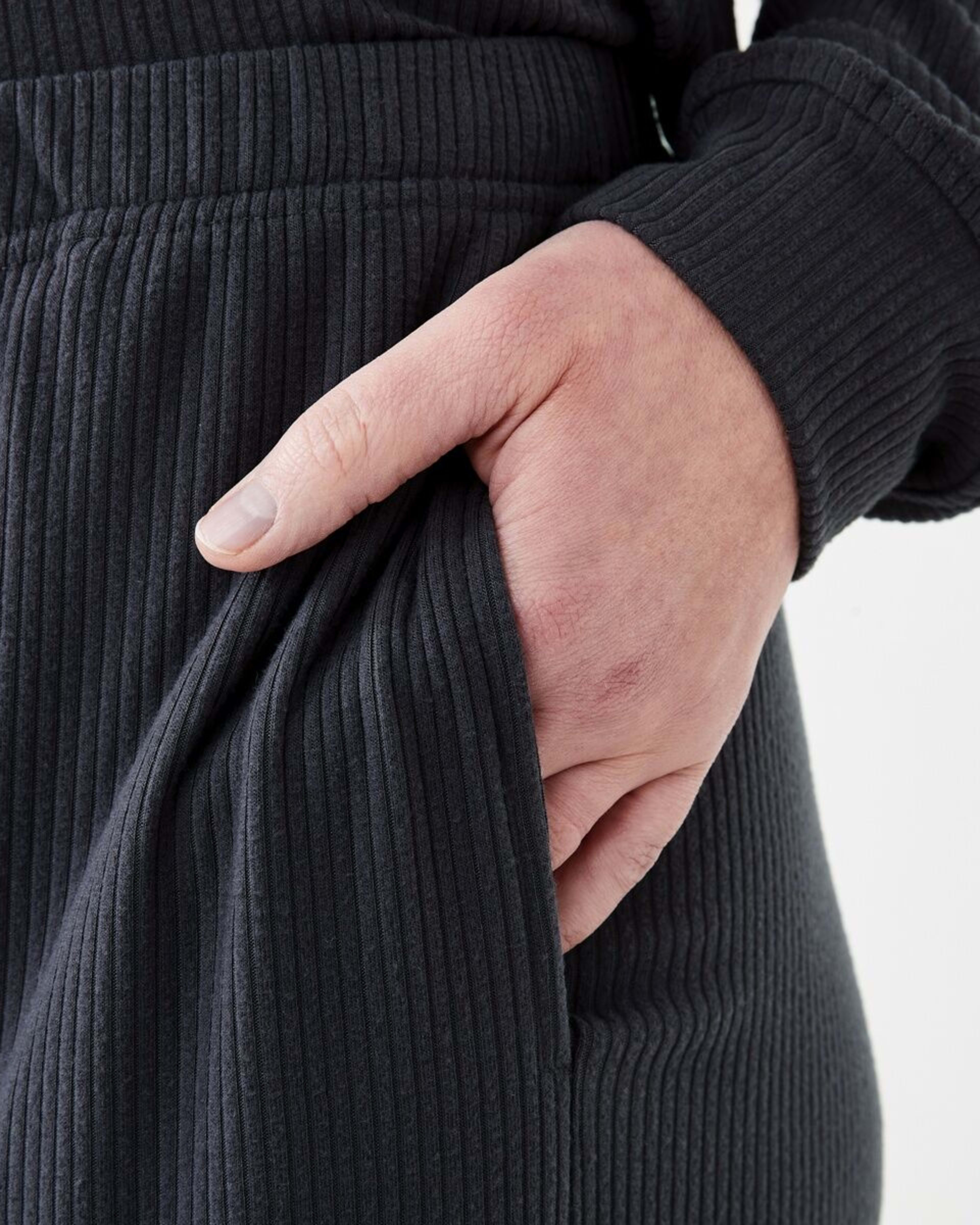 5 Brushed Rib Flare Pants Wshd Slate, 5 of 6