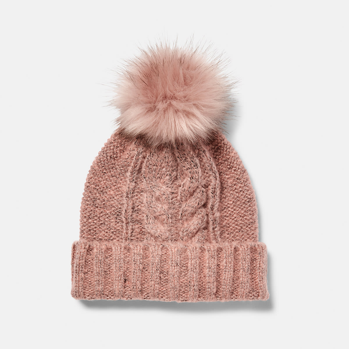 Cable Pom Pom Beanie - Kmart