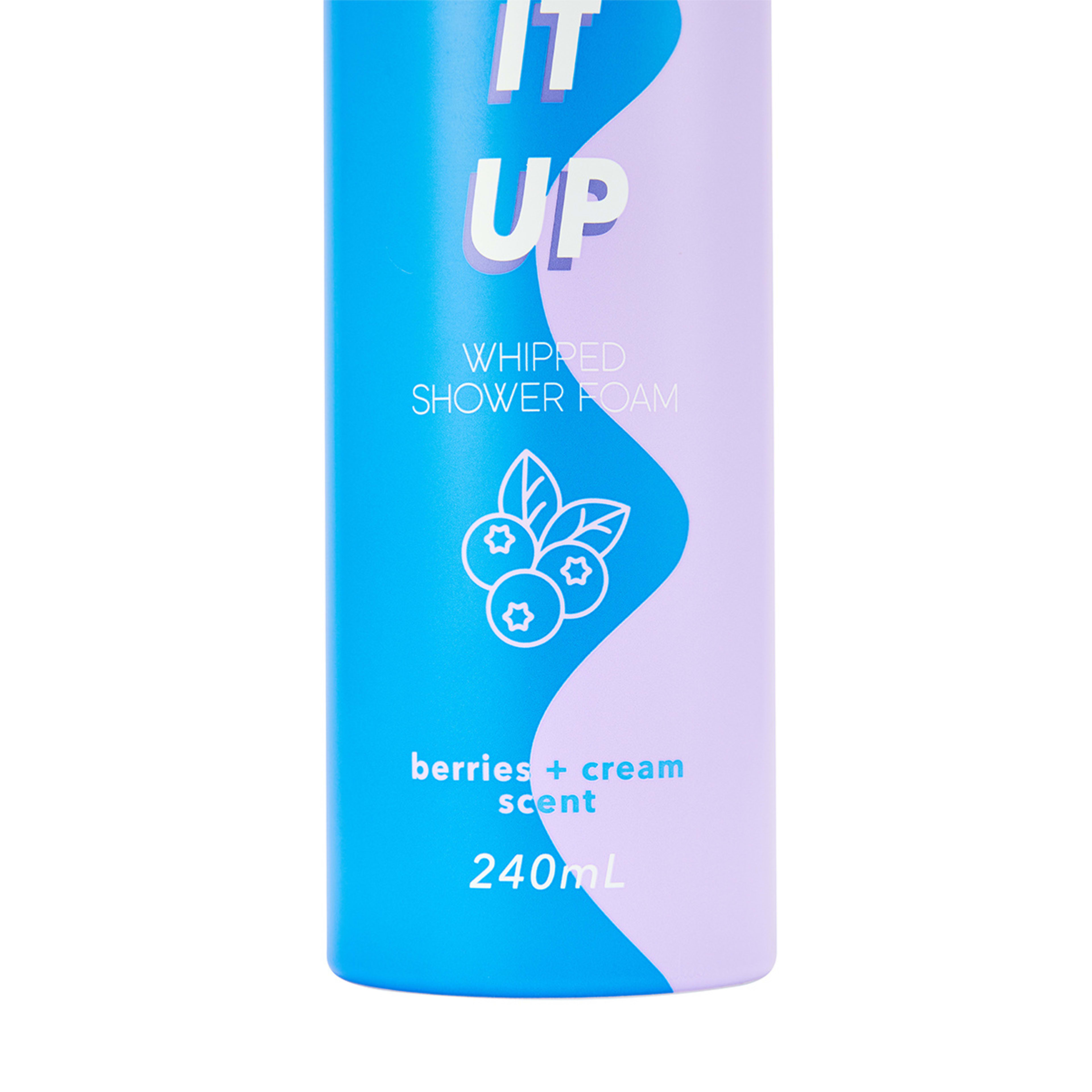 6 Whip It Up Whipped Shower Foam 240ml - Berries and Cream Scent, 6 of 6