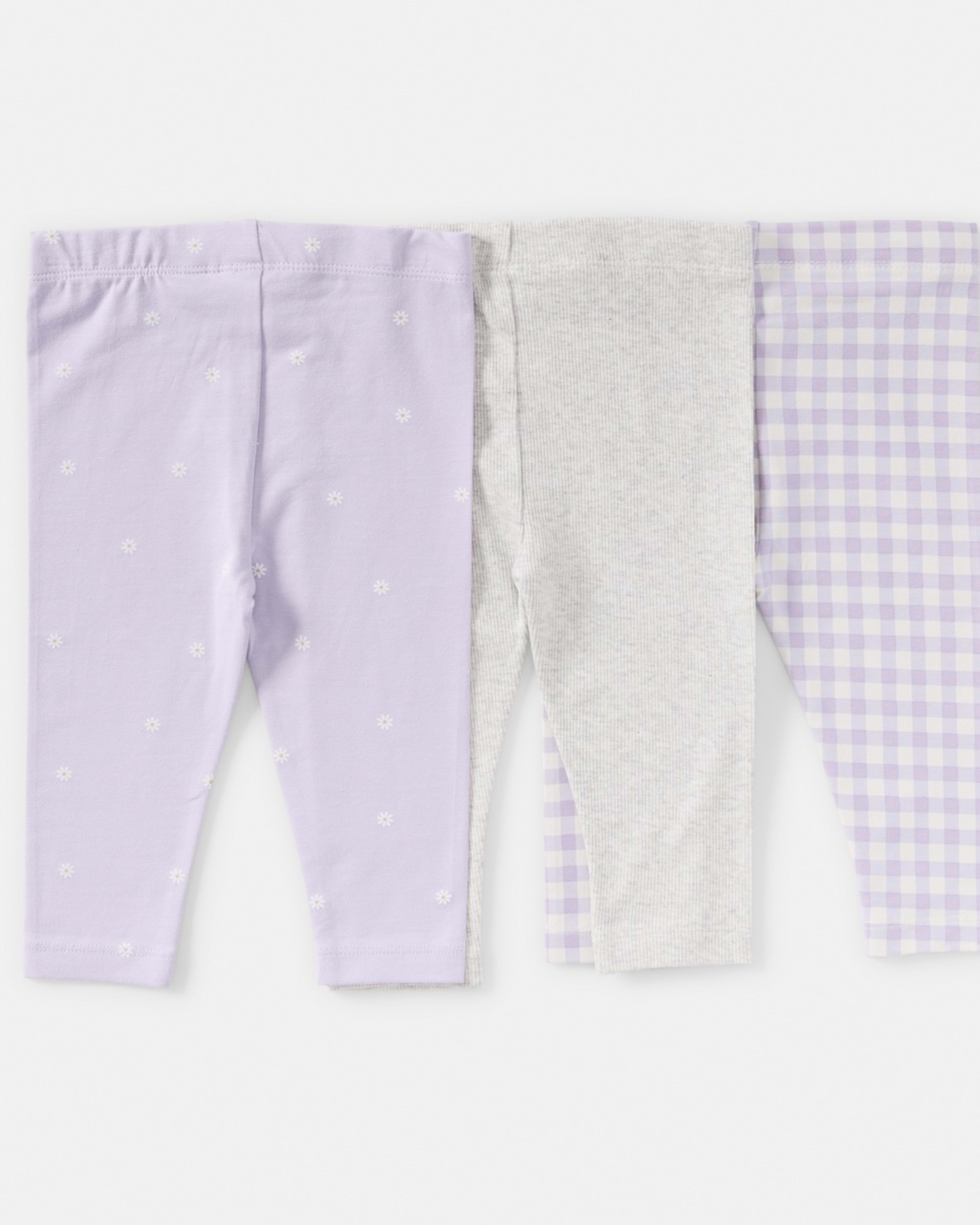 2 3 Pack Leggings Pur Daisy, 2 of 8