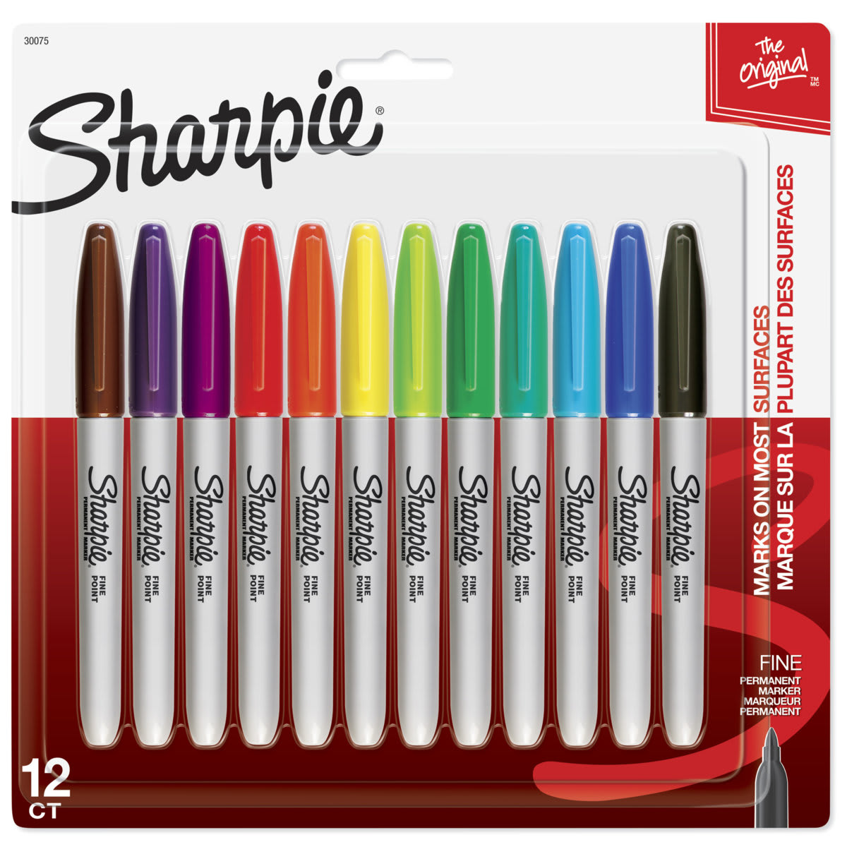 12 Pack Sharpie Fine Point Permanent Marker Kmart