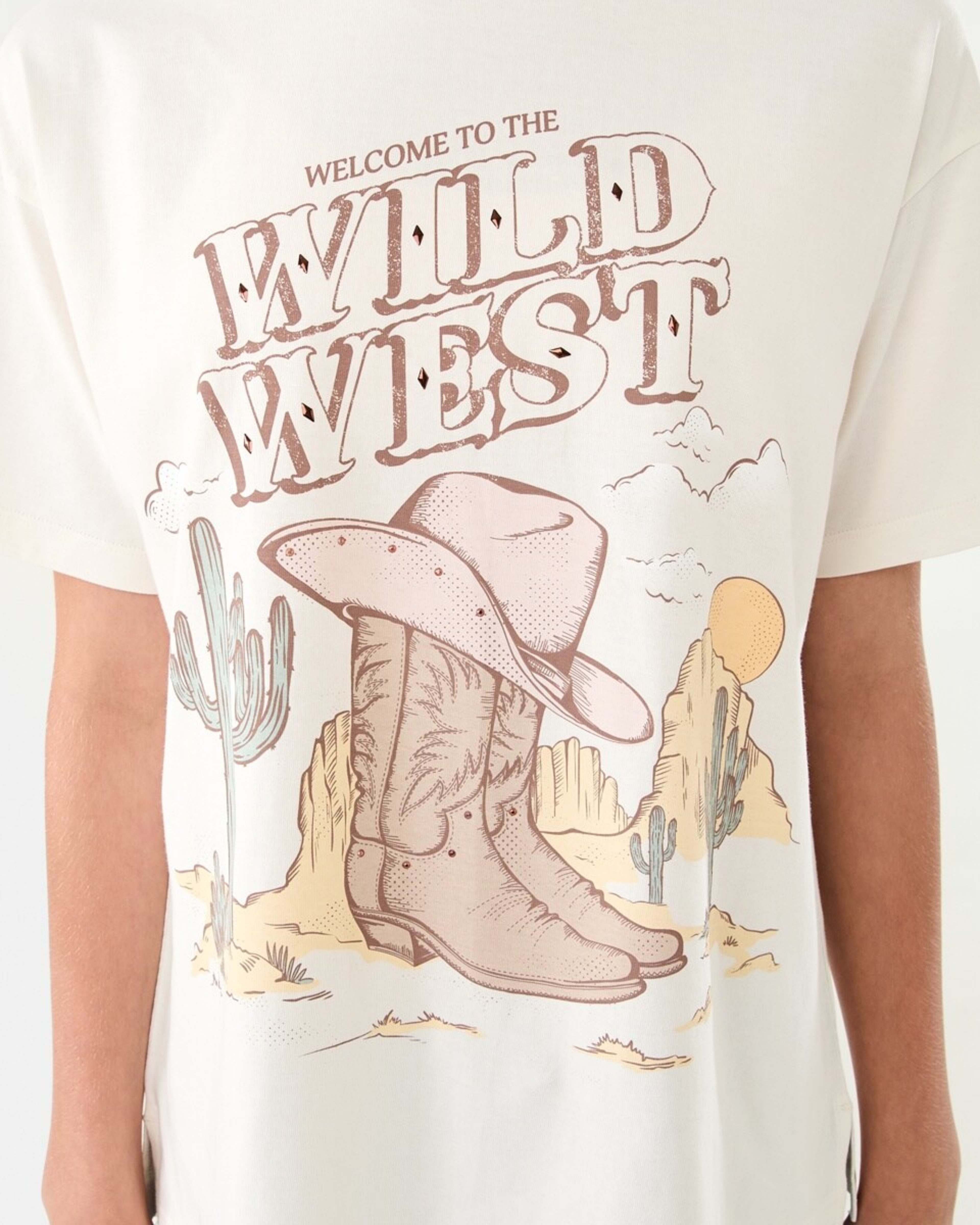 4 Oversized T-shirt Wildwest, 4 of 10