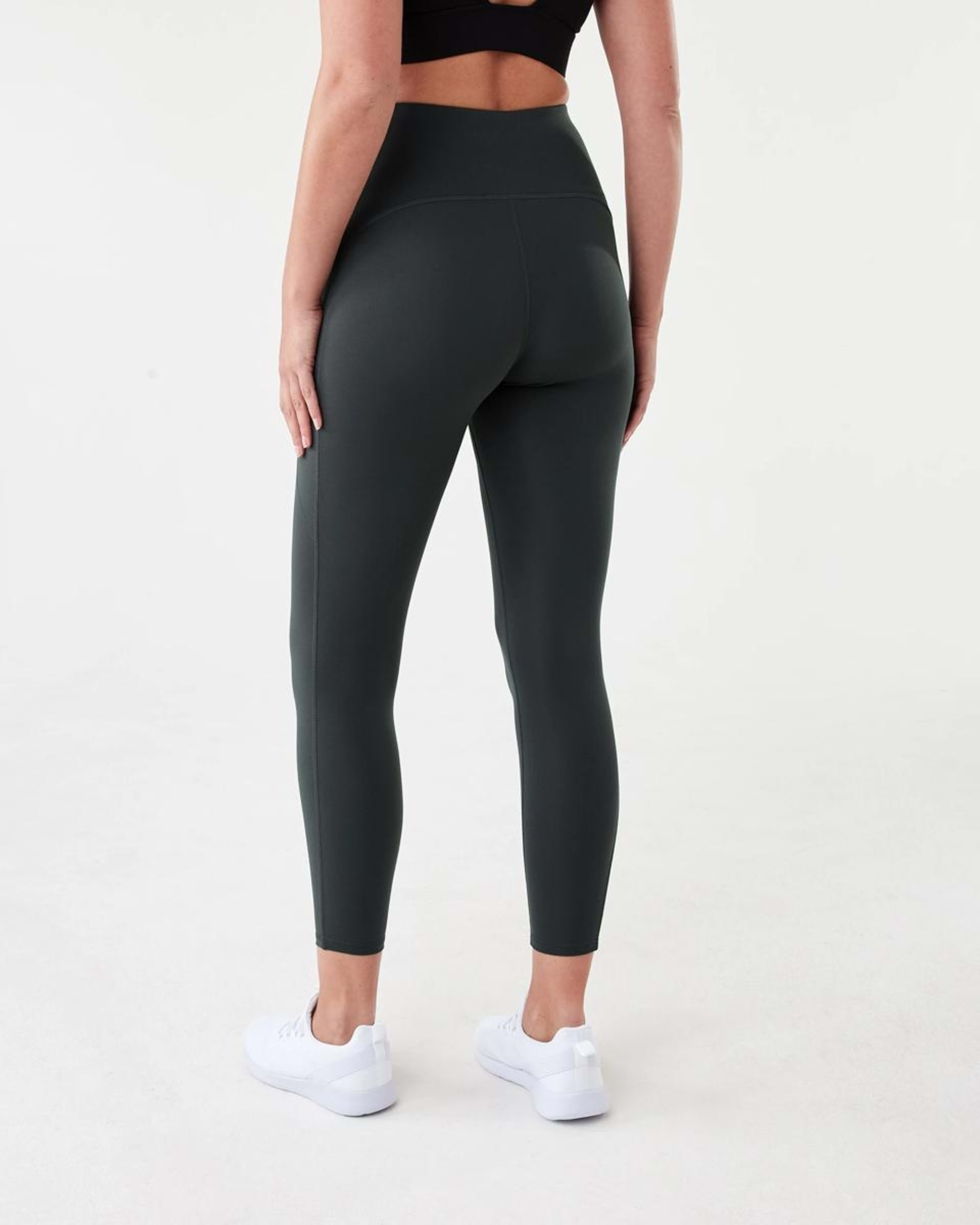 3 Active Womens Ultrasoft Leggings DISTANT GREY, 3 of 6