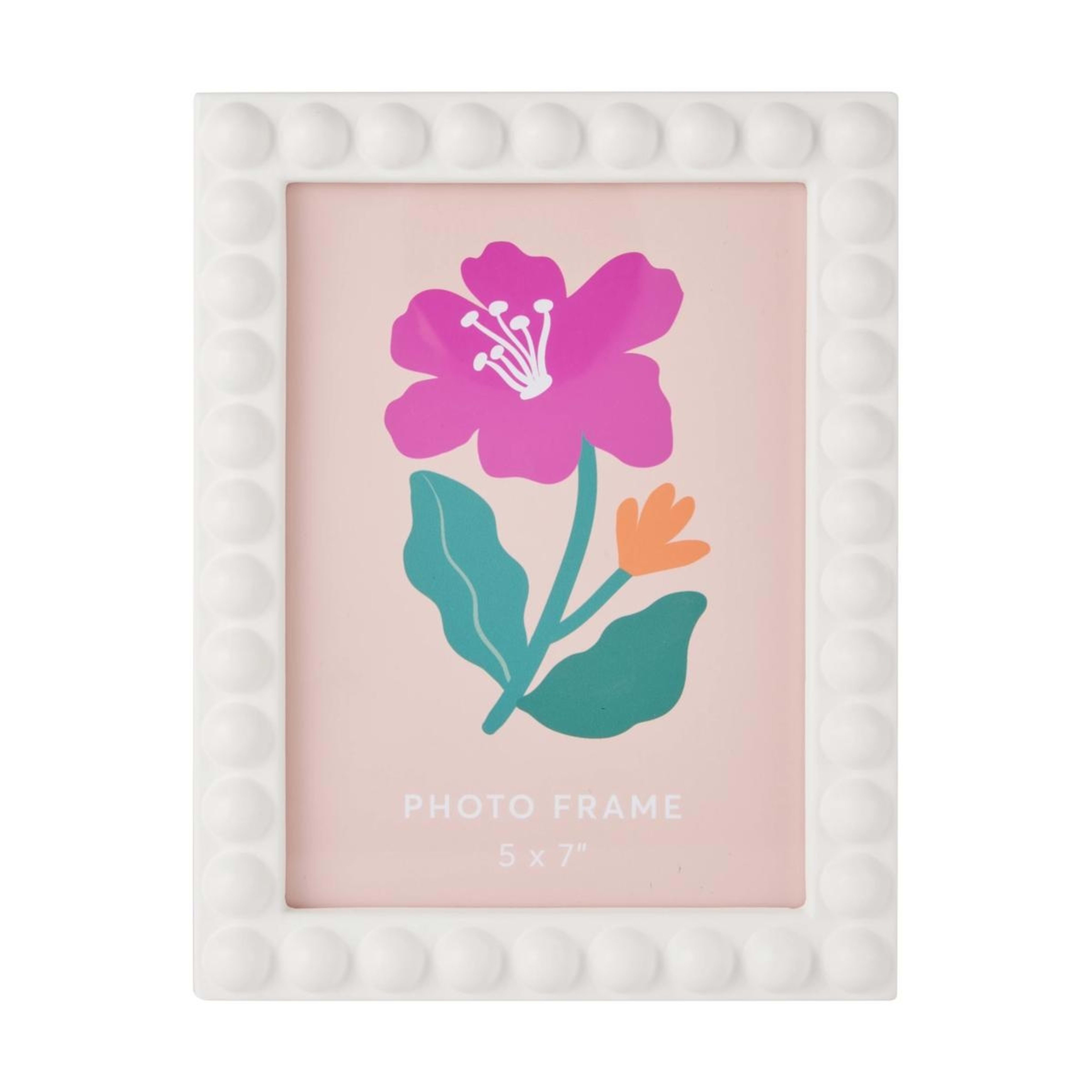1 5in. x 7in. Bobbin Frame - White