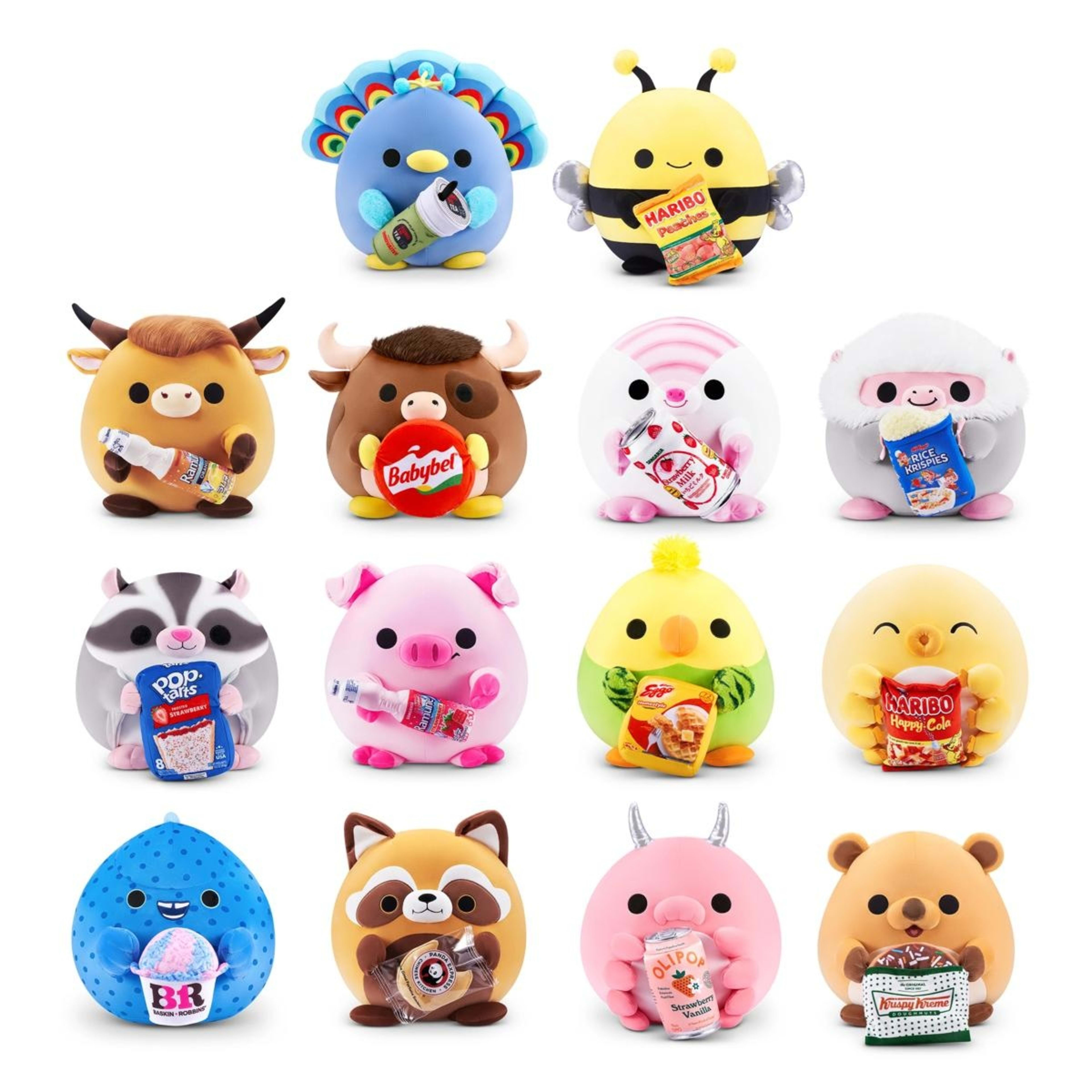 1 Zuru Snackles Super Sized Plush Toy - Assorted