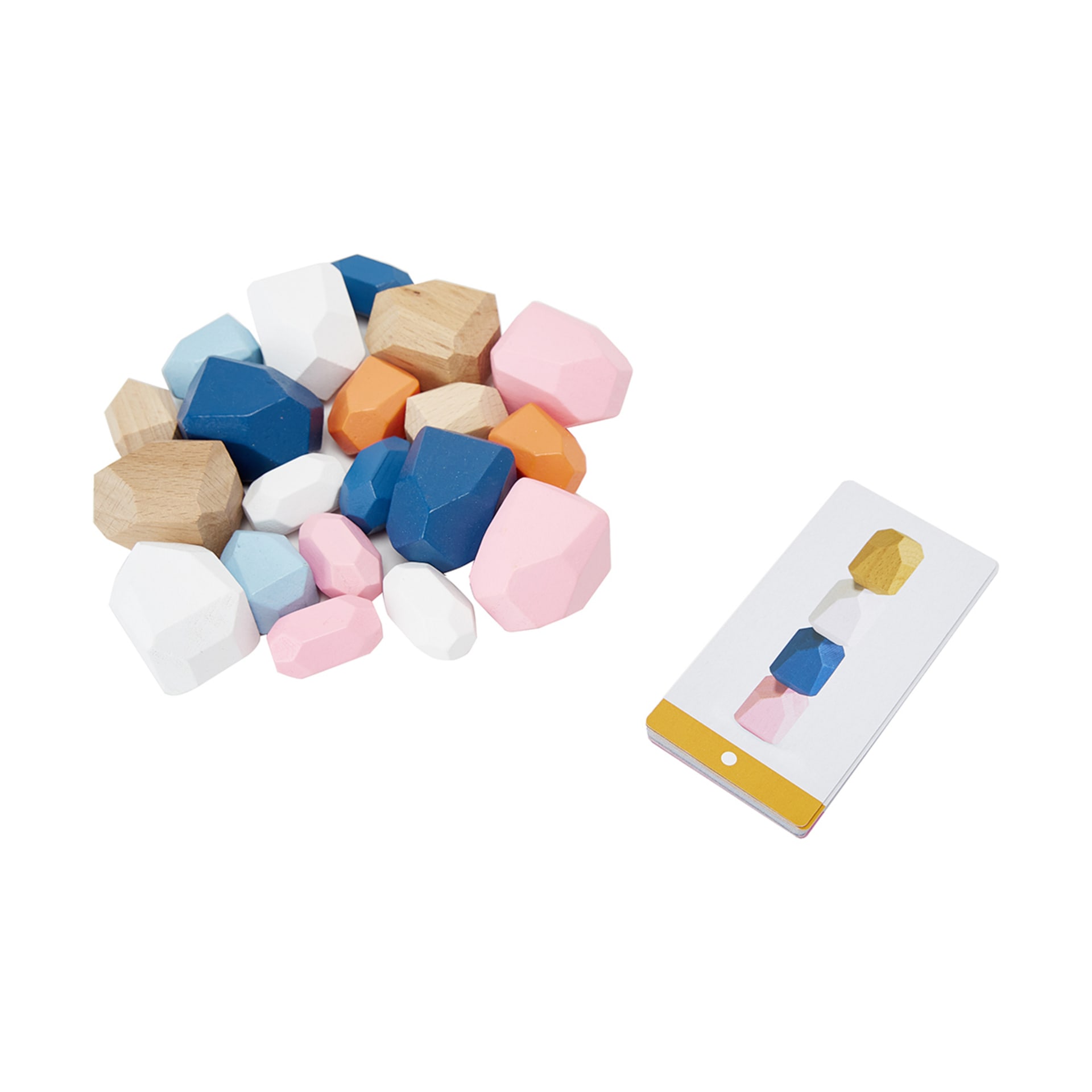 Mindfulness Stacking Stones Tower Building Game Kmart