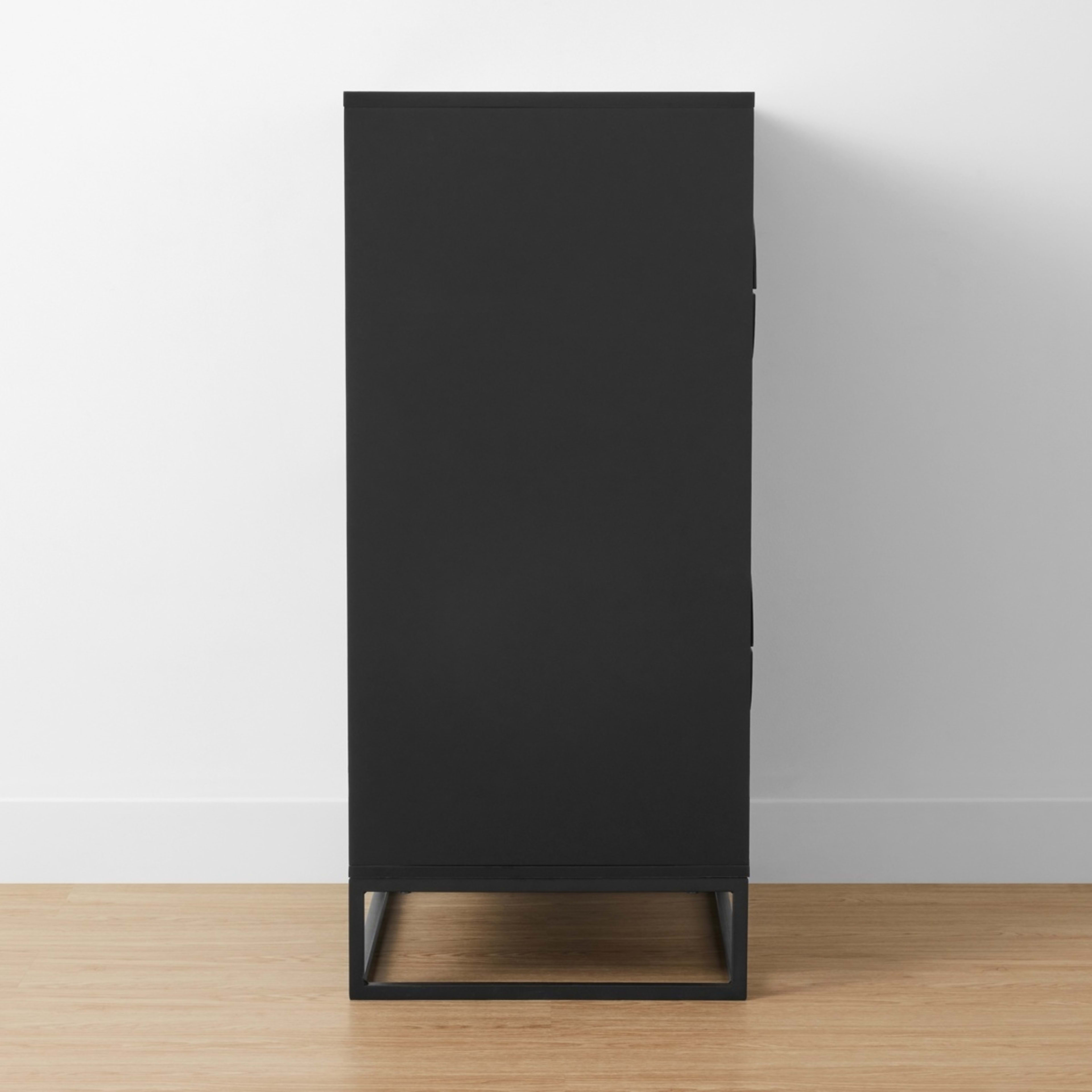 4 Stevie 4 Drawer Chest - Black, 4 of 10