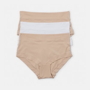 3 Pack Cotton Stretch Comfort Full Briefs
