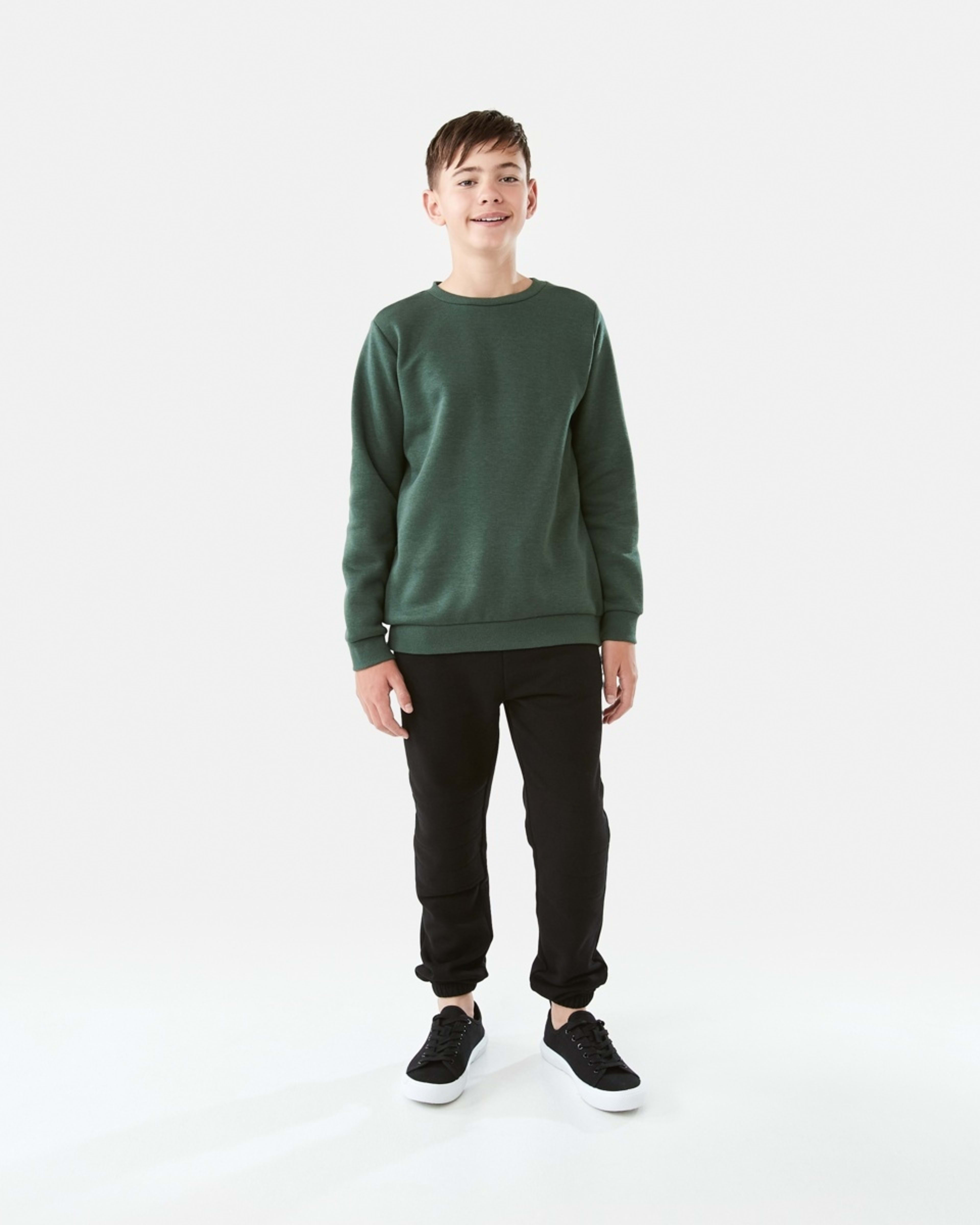 5 Basic Crew Sweatshirt Sycamore, 5 of 10