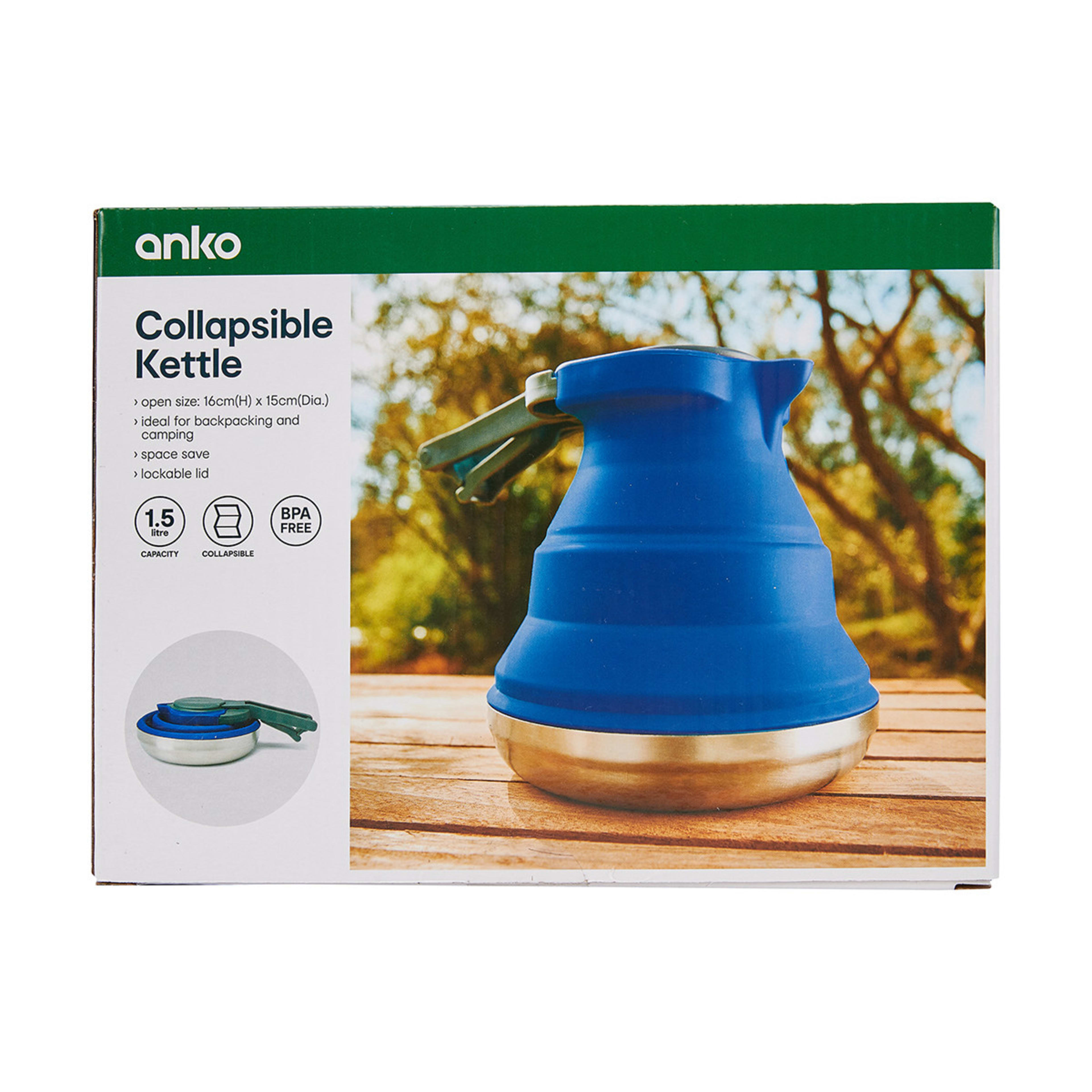 Collapsible Kettle Kmart NZ