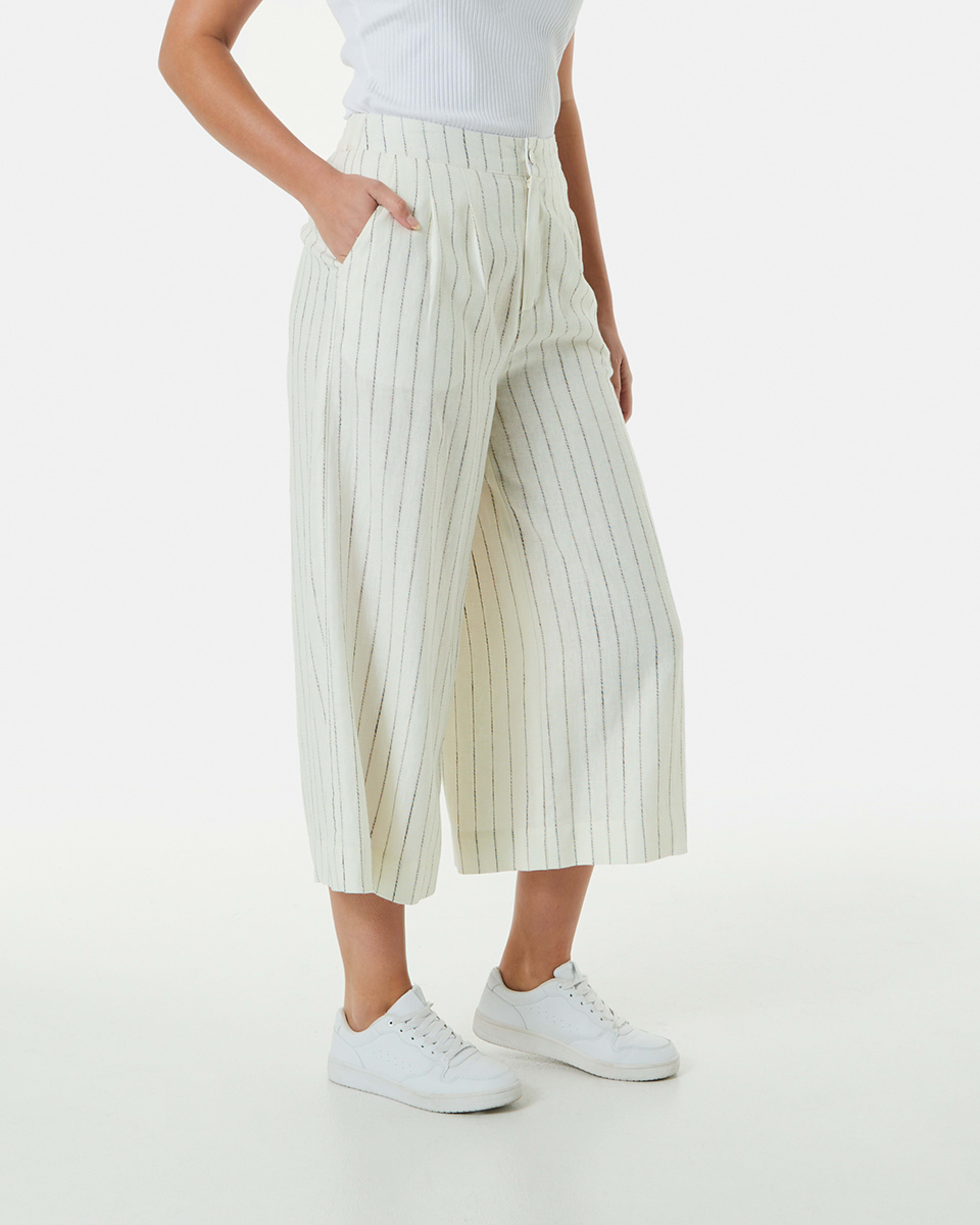 Wide Leg Ankle Pants Kmart
