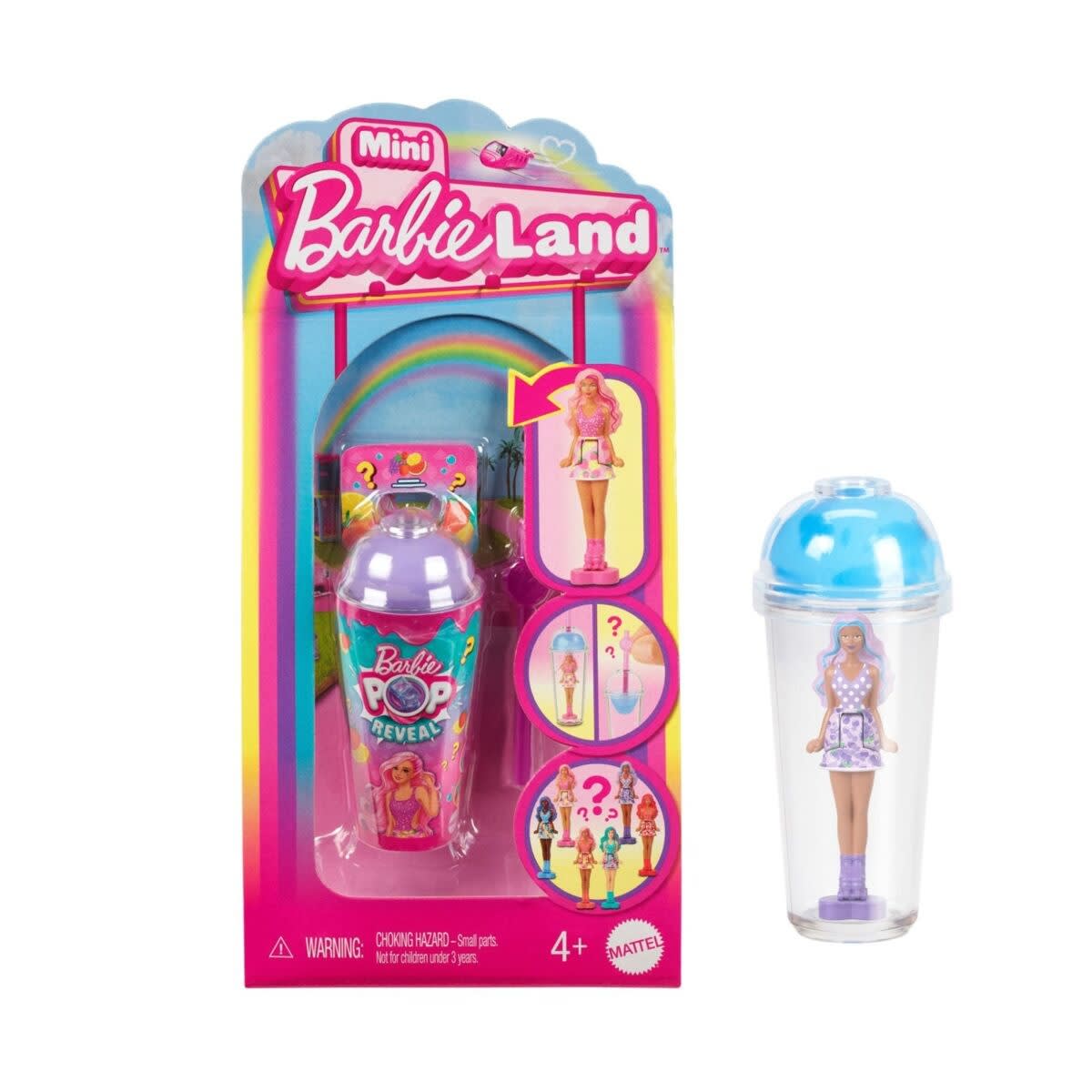 Mini BarbieLand Pop Reveal Doll Assorted