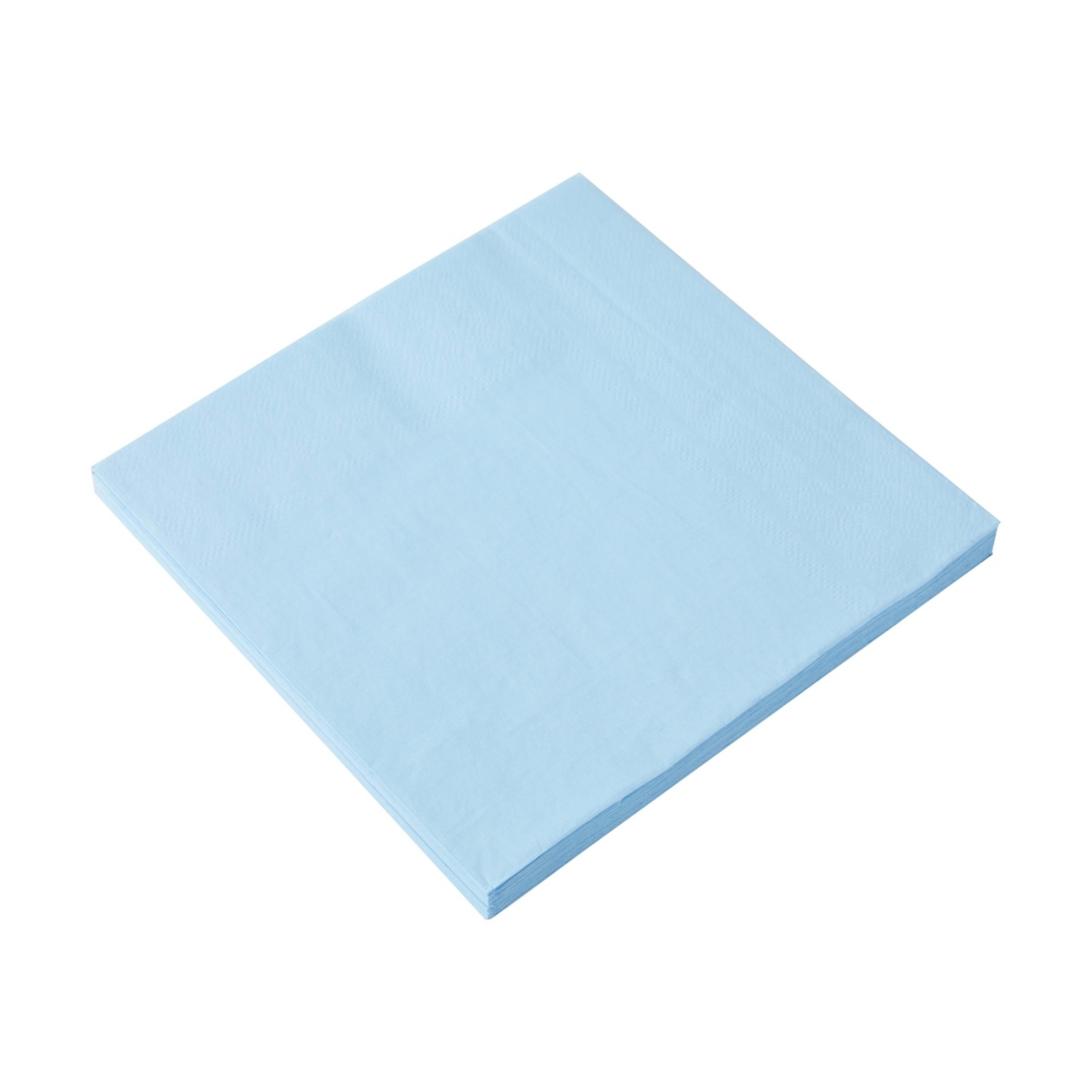 2 20 Piece Pastel Blue Paper Napkins, 2 of 5