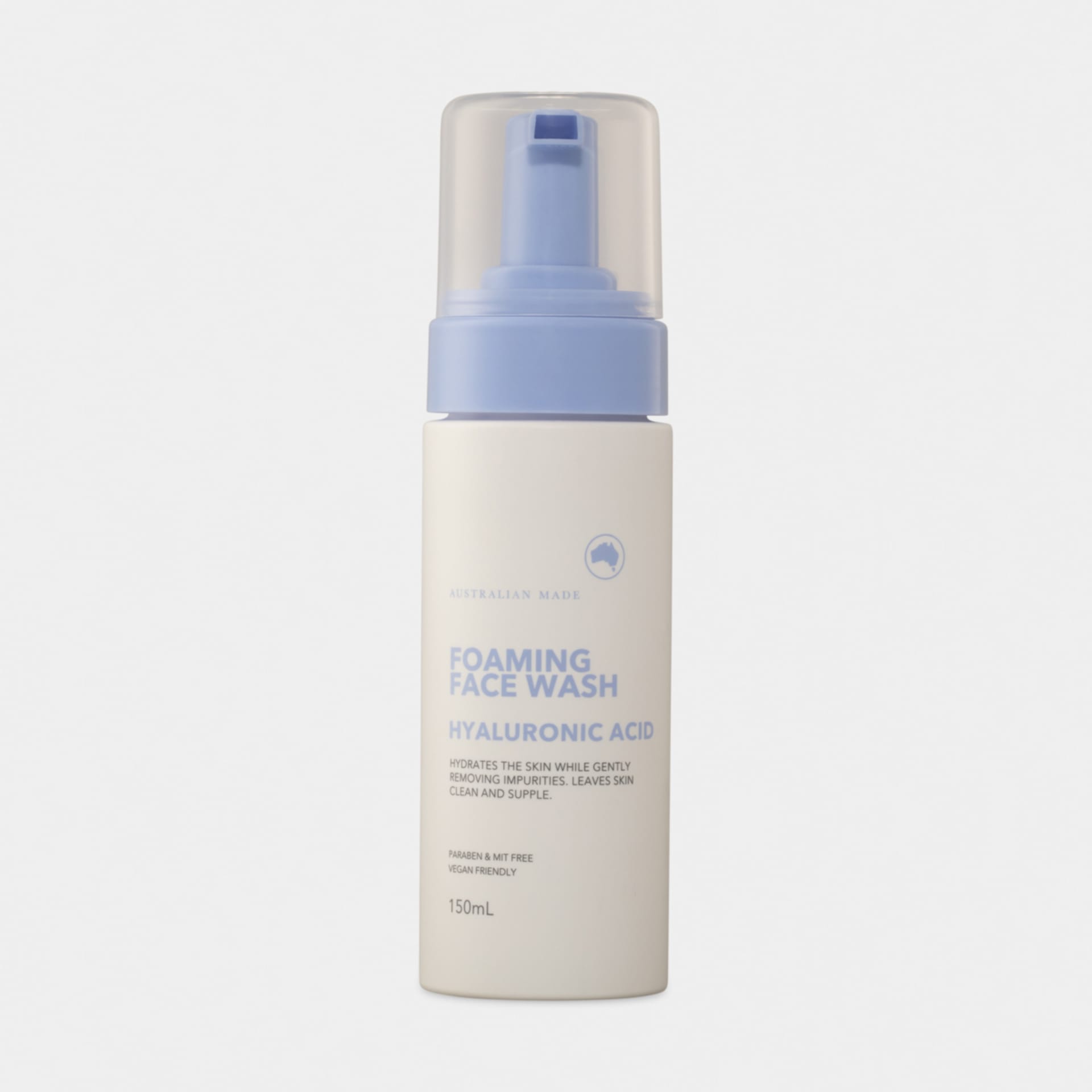 Foaming Face Wash 150ml Hyaluronic Acid Kmart