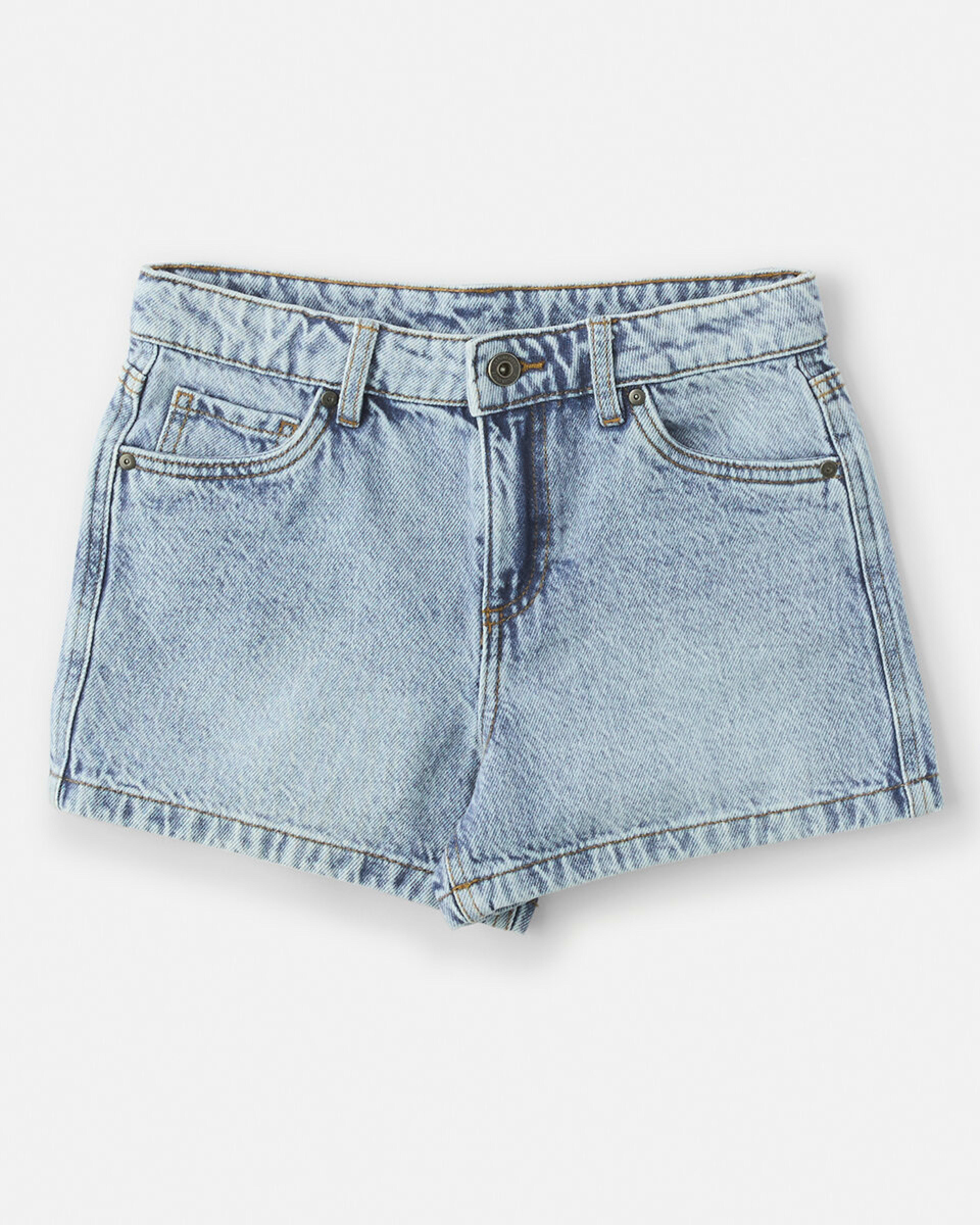 8 Denim Shorts Lit Denim, 8 of 9