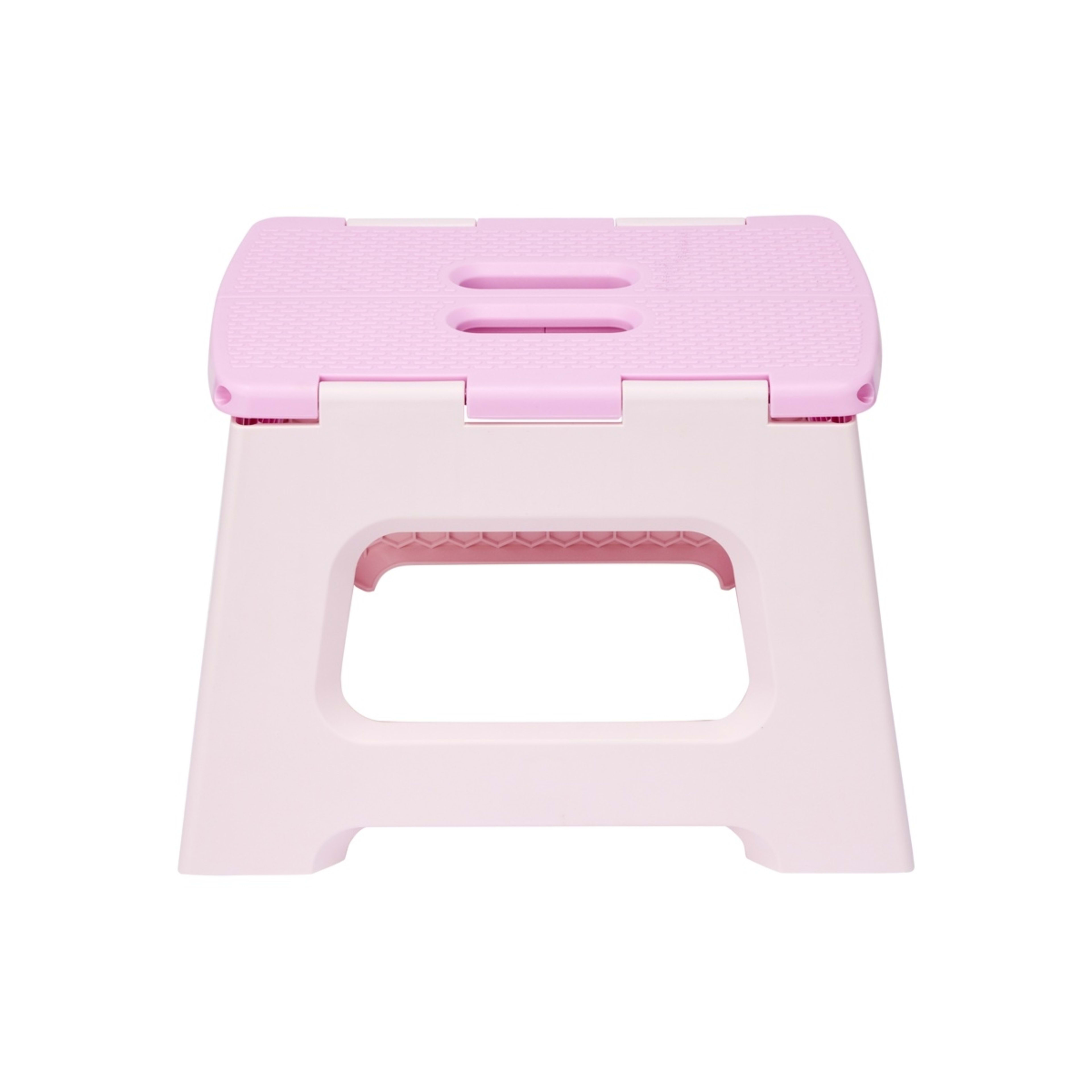 Folding Step Stool Pink Kmart