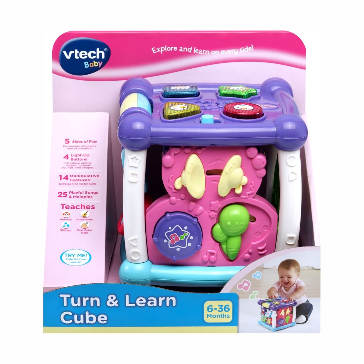 vtech play and learn activity table kmart