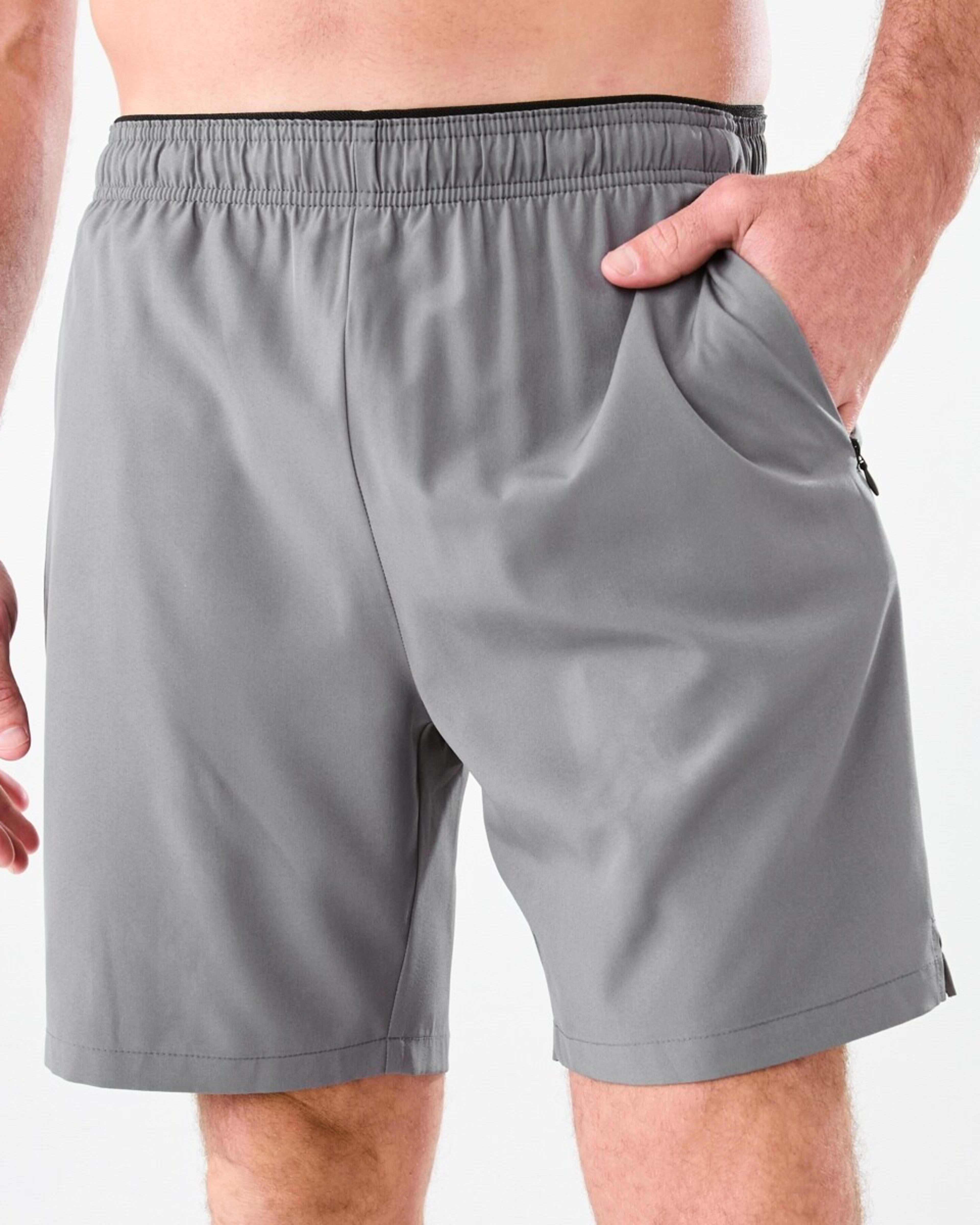 1 Active Mens Gym Shorts QUIET SHADE, 1 of 6
