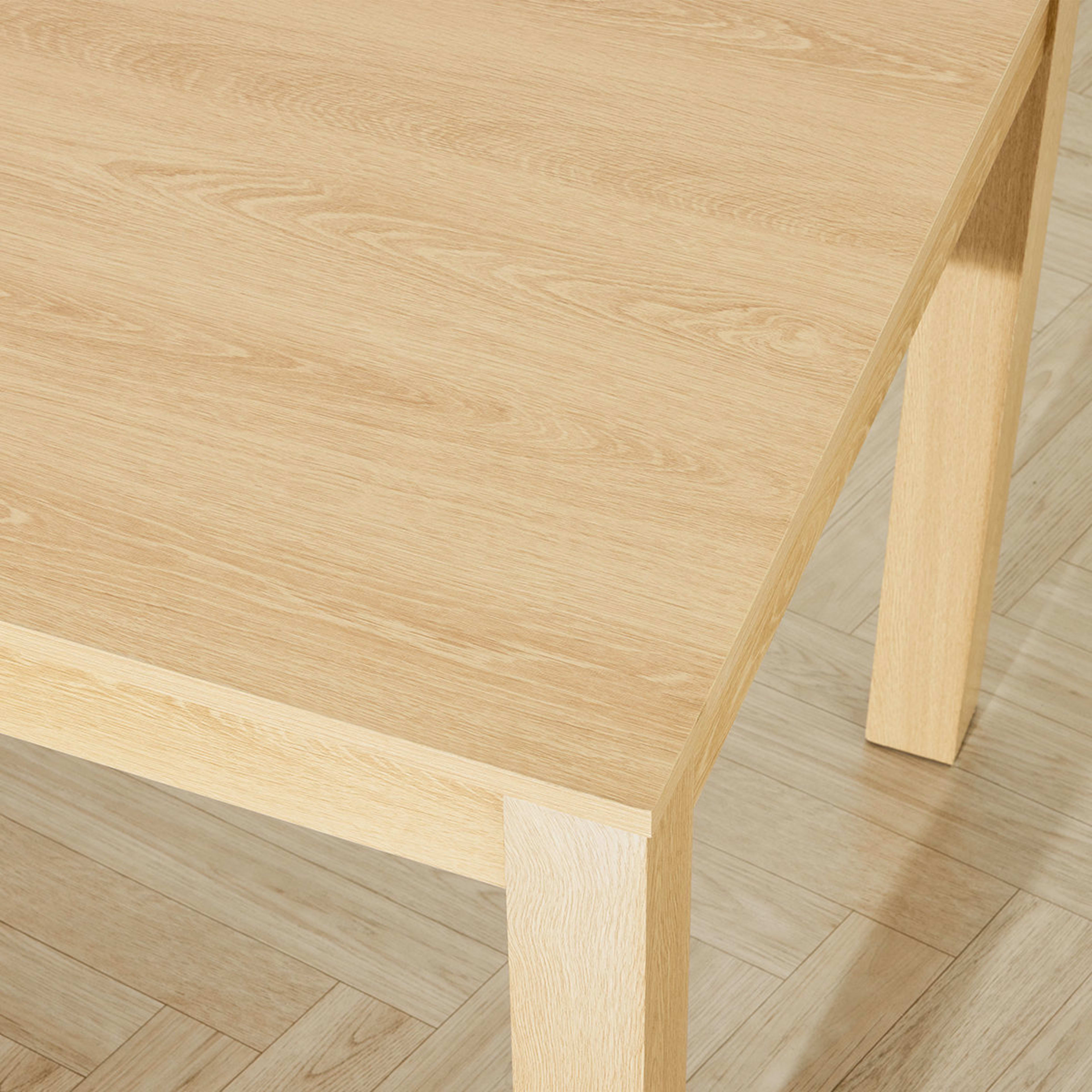 7 Oak Look Dining Table, 7 of 10