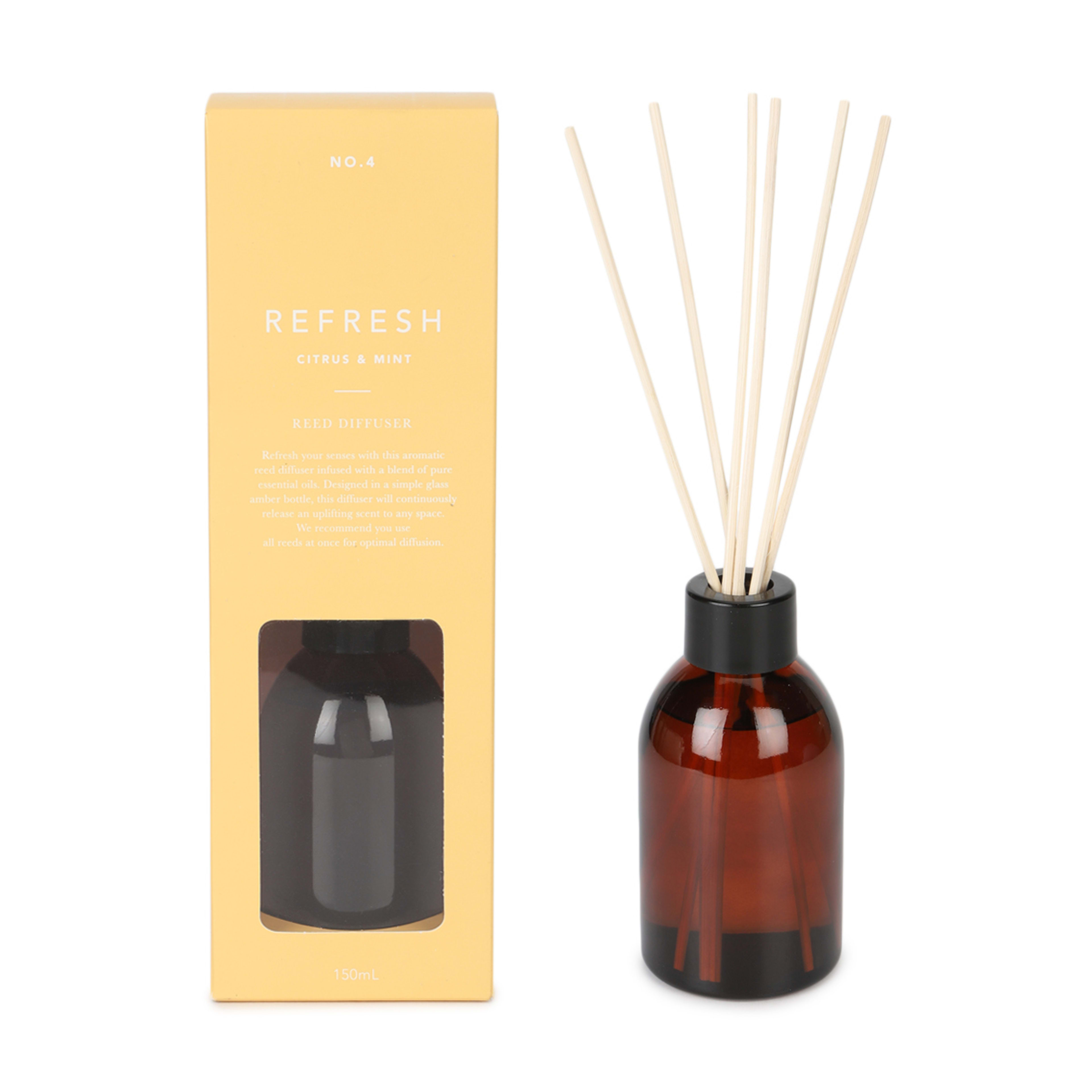 Citrus and Mint Refresh Reed Diffuser - Kmart