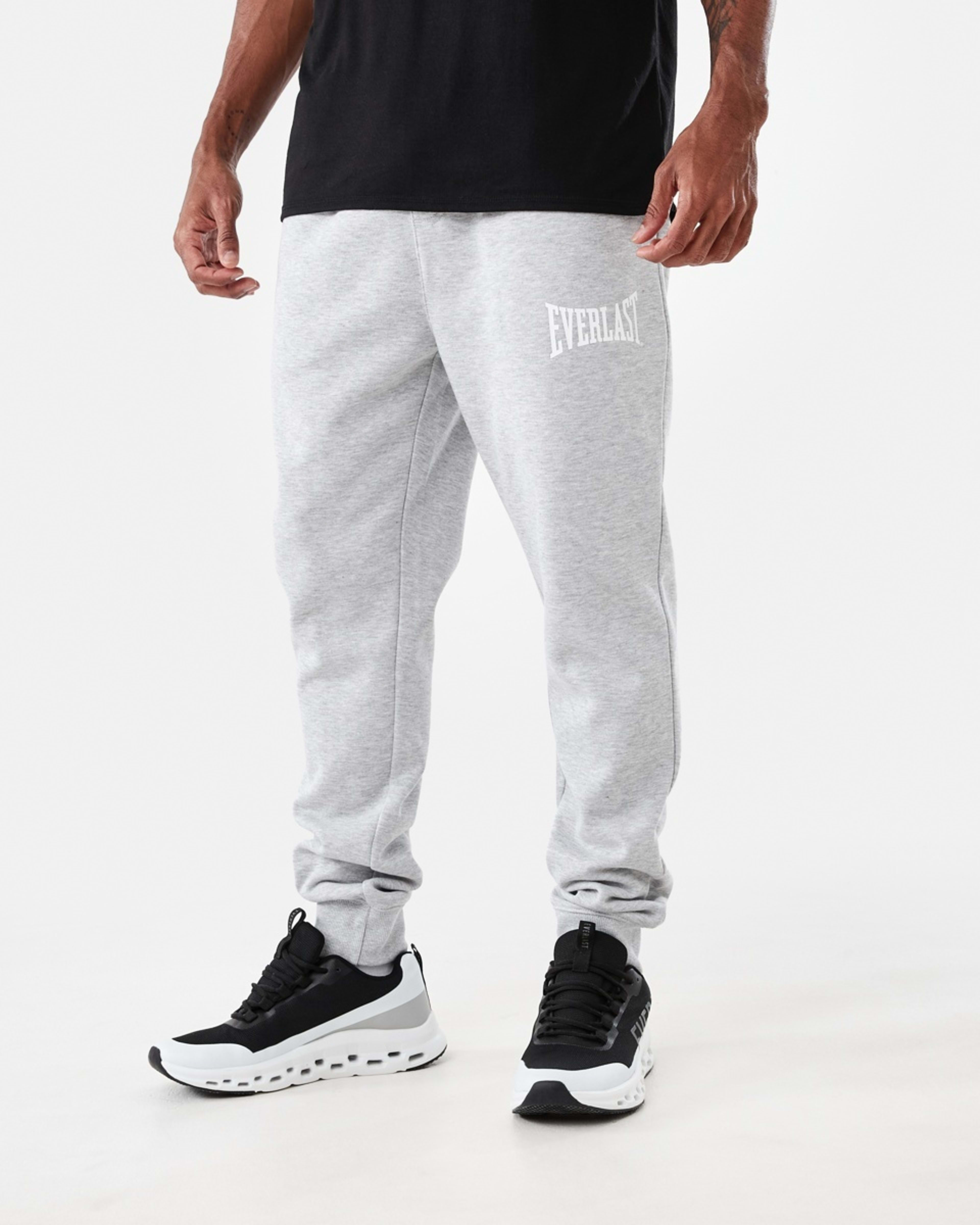 1 Everlast Mens Slim Trackpants EVER GREY MARLE
