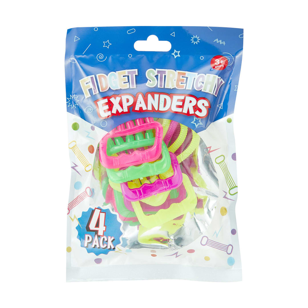 4 Pack Fidget Stretchy Expanders Kmart