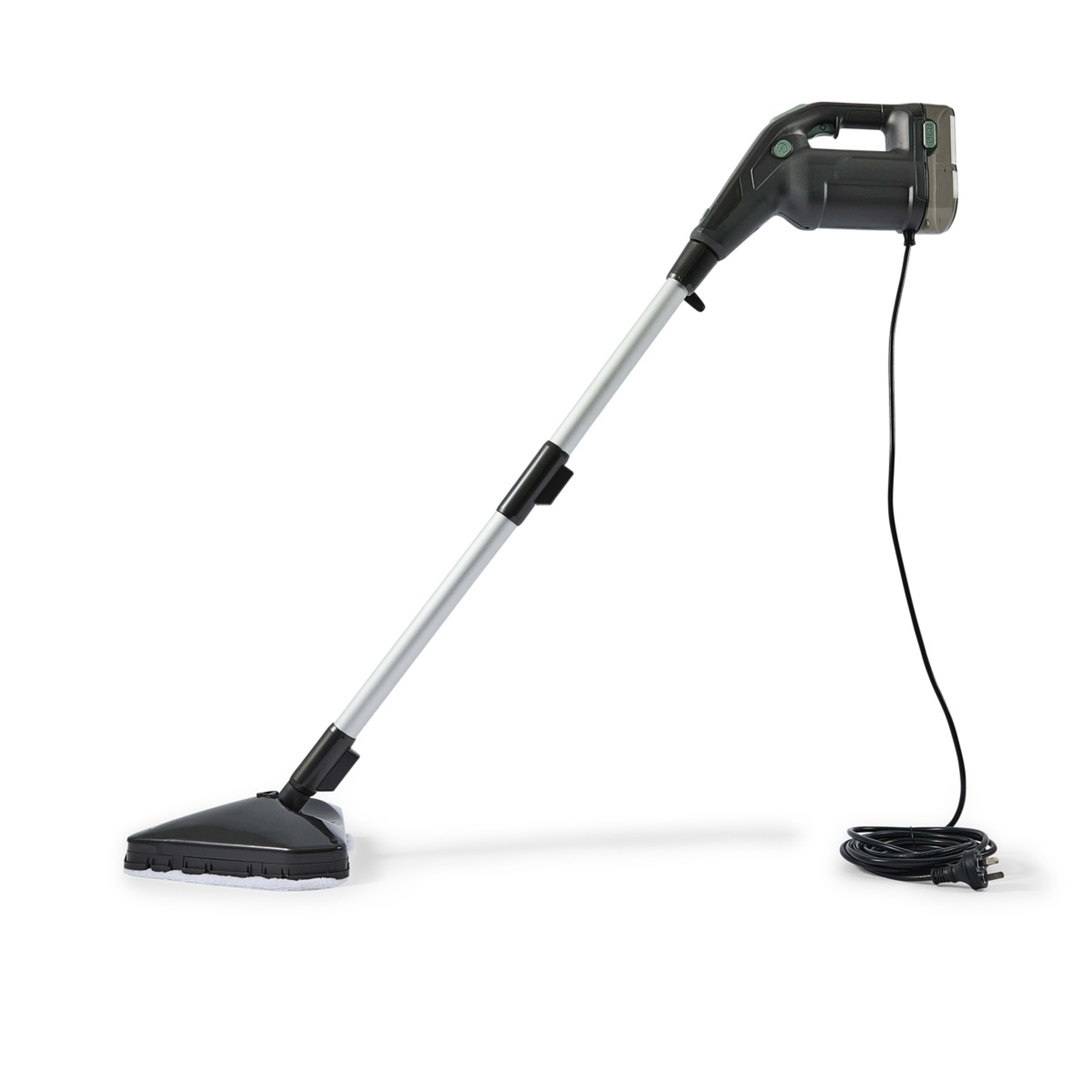 4 2-in-1 Floor & Hand Steamer - Grey and Black, 4 of 8