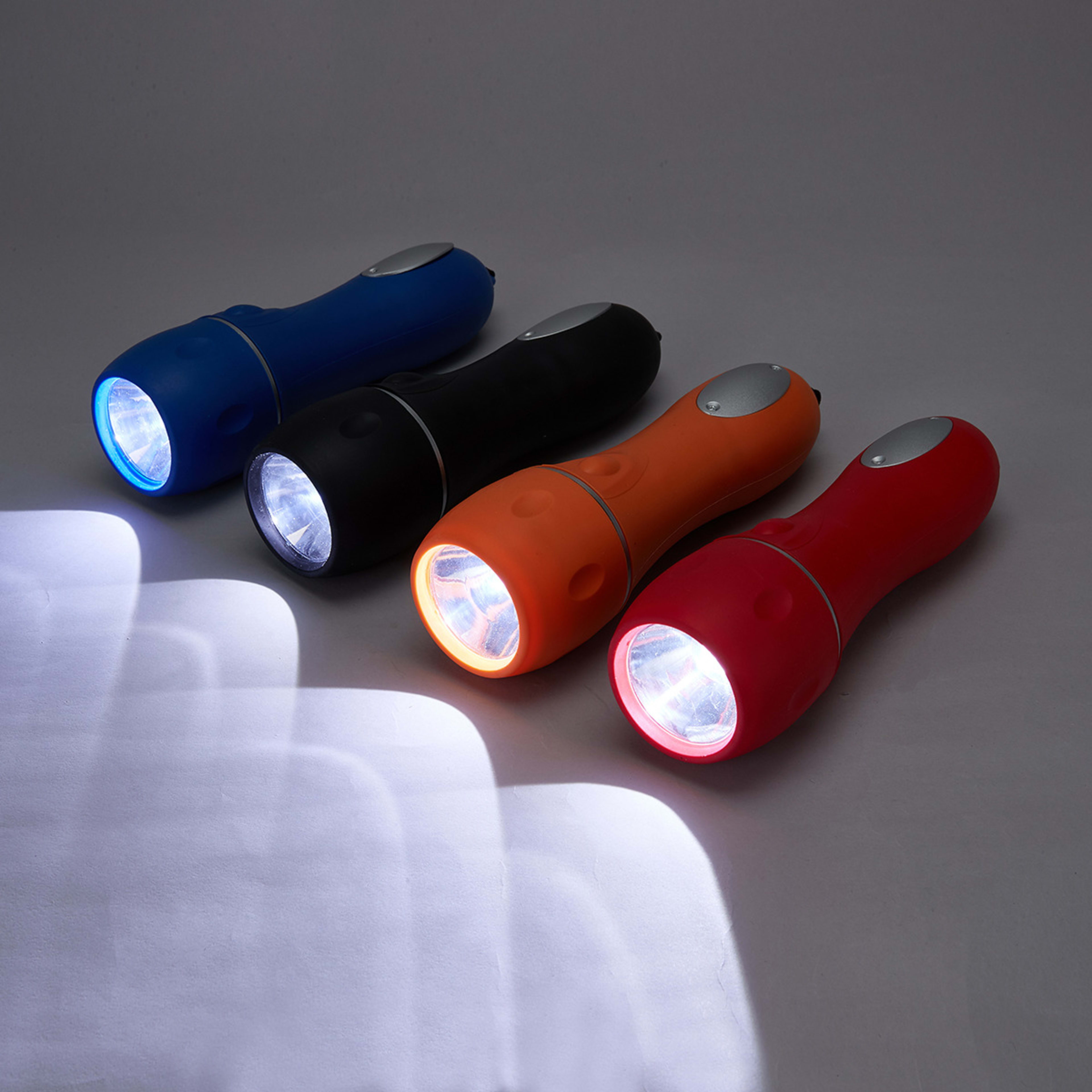 7 1W LED Rubber Torch - Assorted, 7 of 10