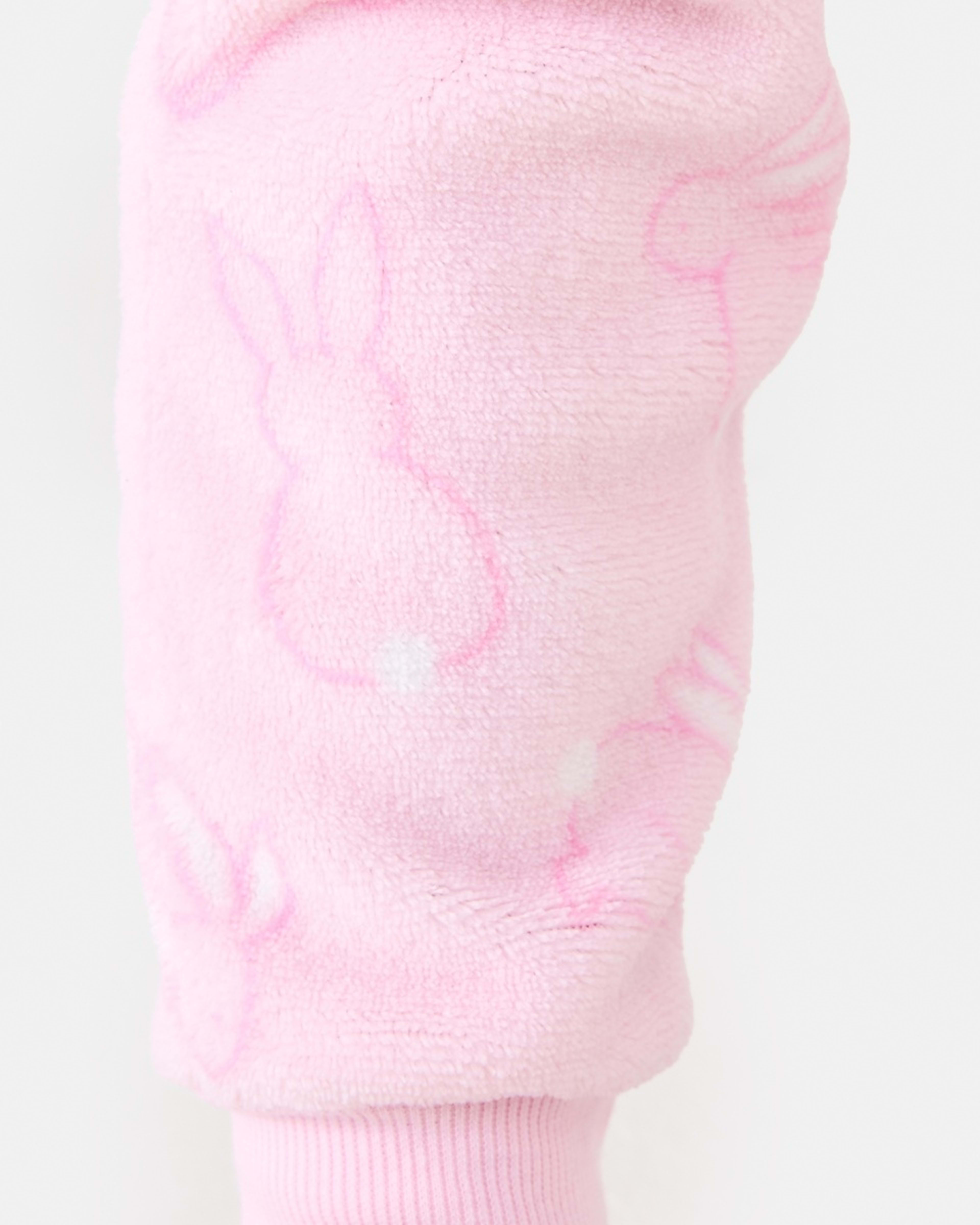 5 Fluffy Pyjama Set Pnk Bunny, 5 of 9