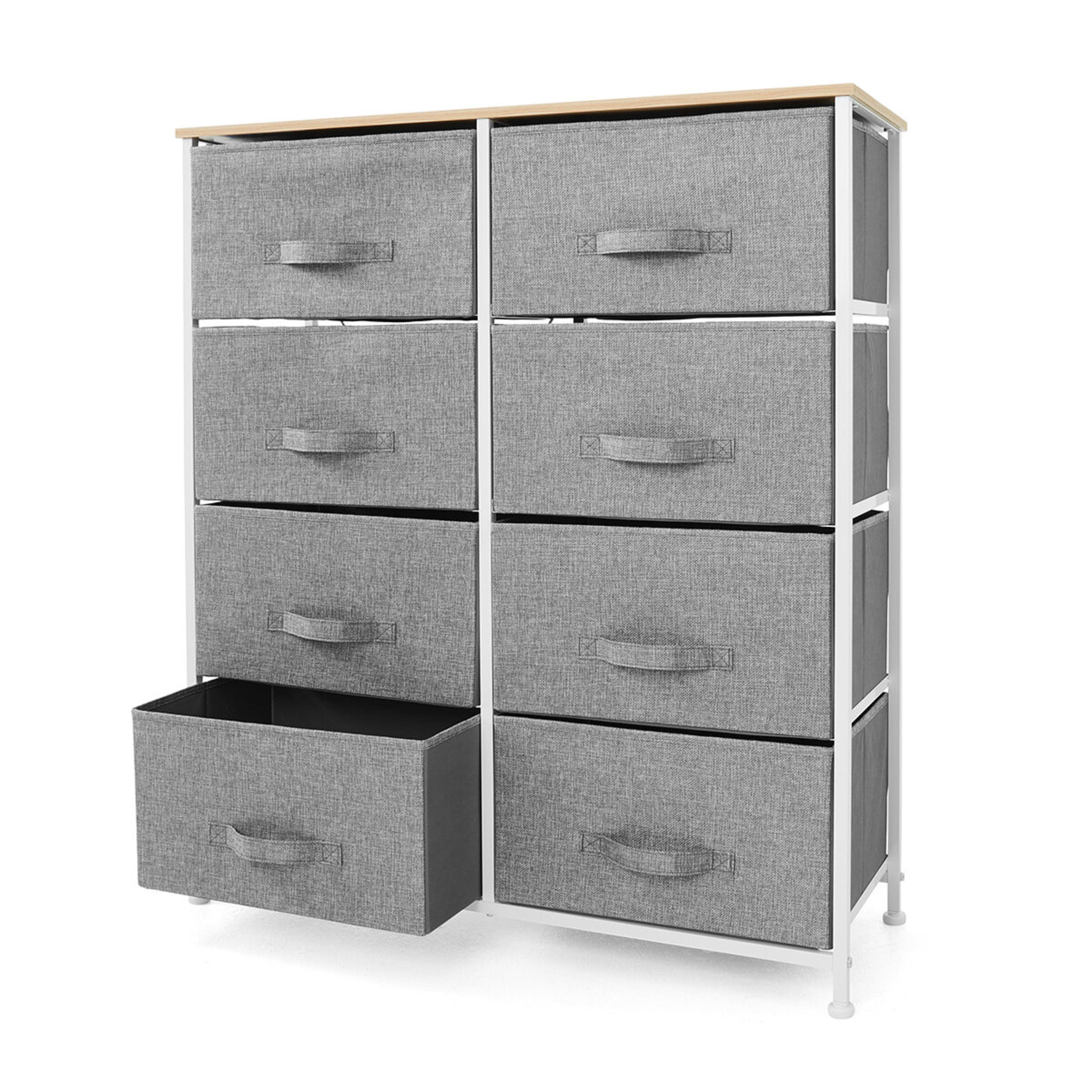 3 8 Drawer Chest - Grey, 3 of 10