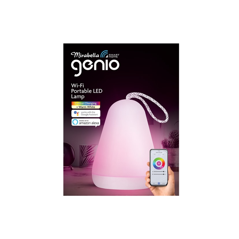 Mirabella Genio WiFi Portable LED Lamp Kmart