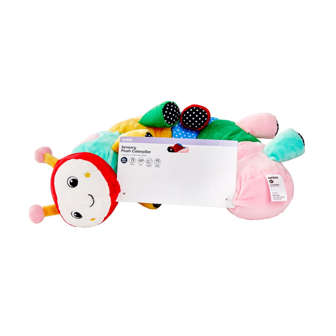 Sensory Plush Caterpillar - Kmart