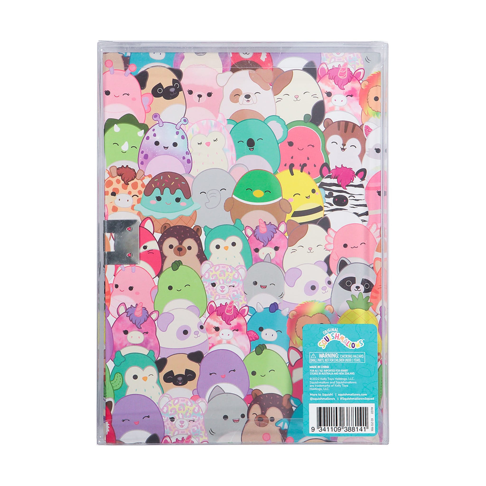 Original Squishmallows Lockable Journal Kmart