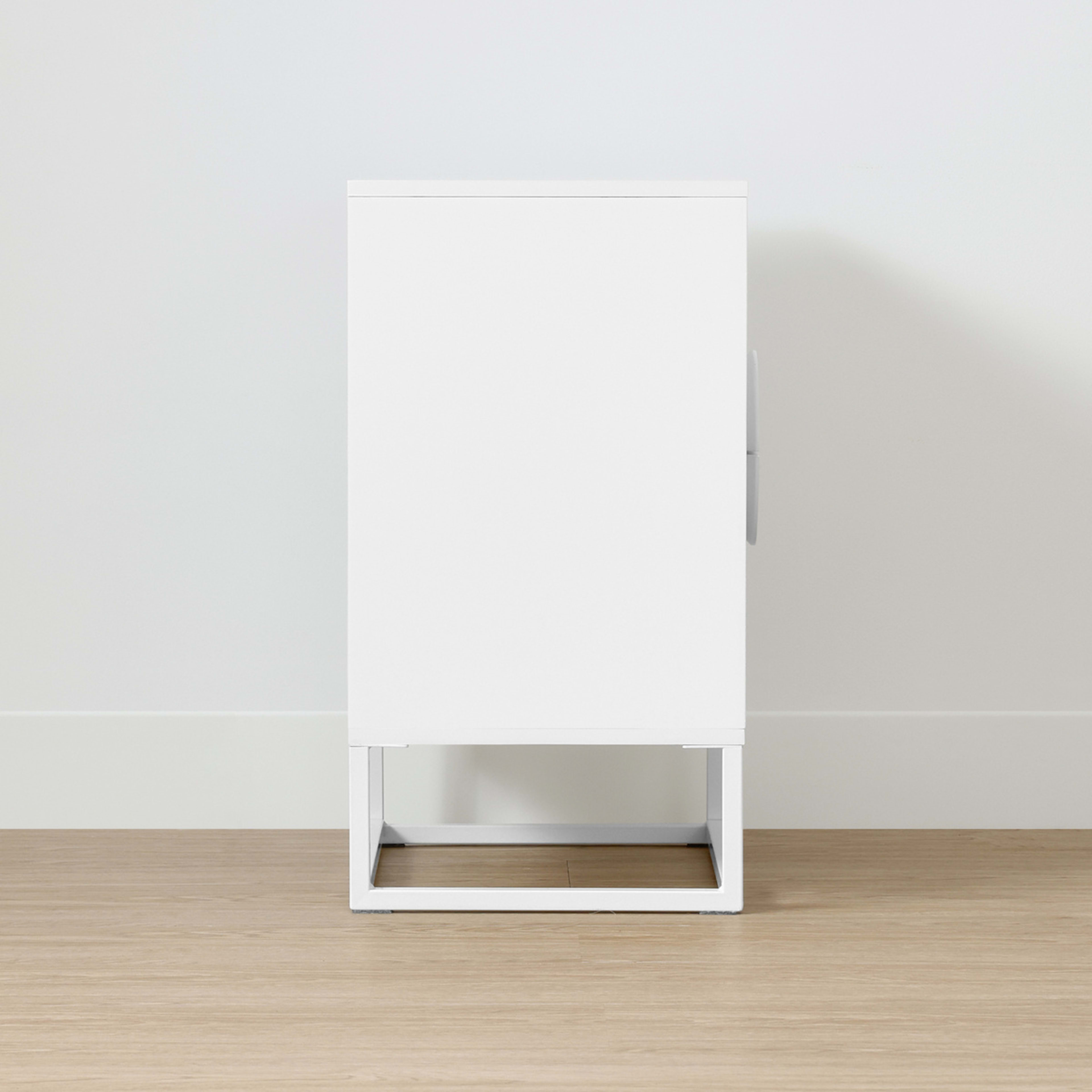 4 Stevie 2 Drawer Bedside Table - White, 4 of 10