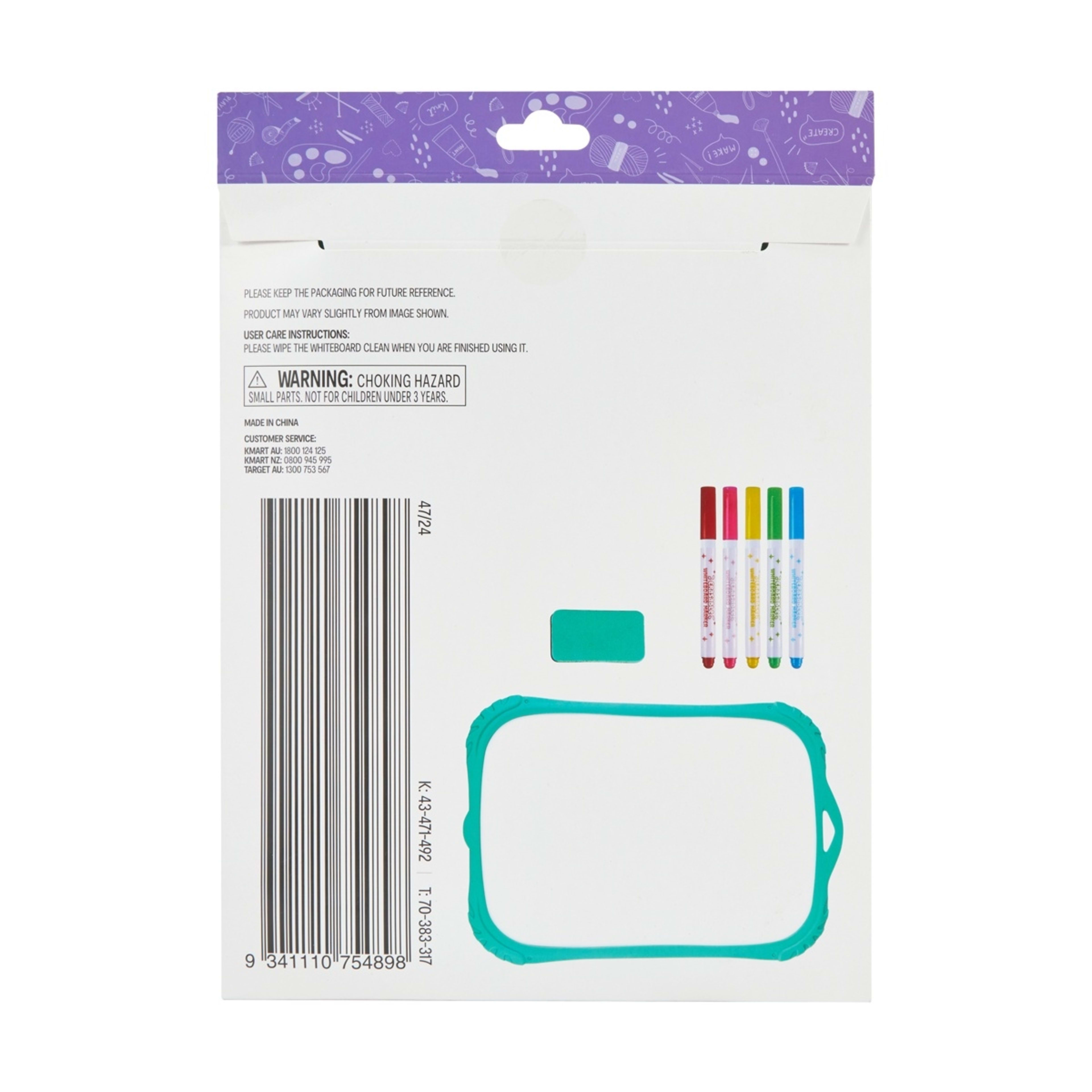 7 Erasable Whiteboard and Marker Set, 7 of 7