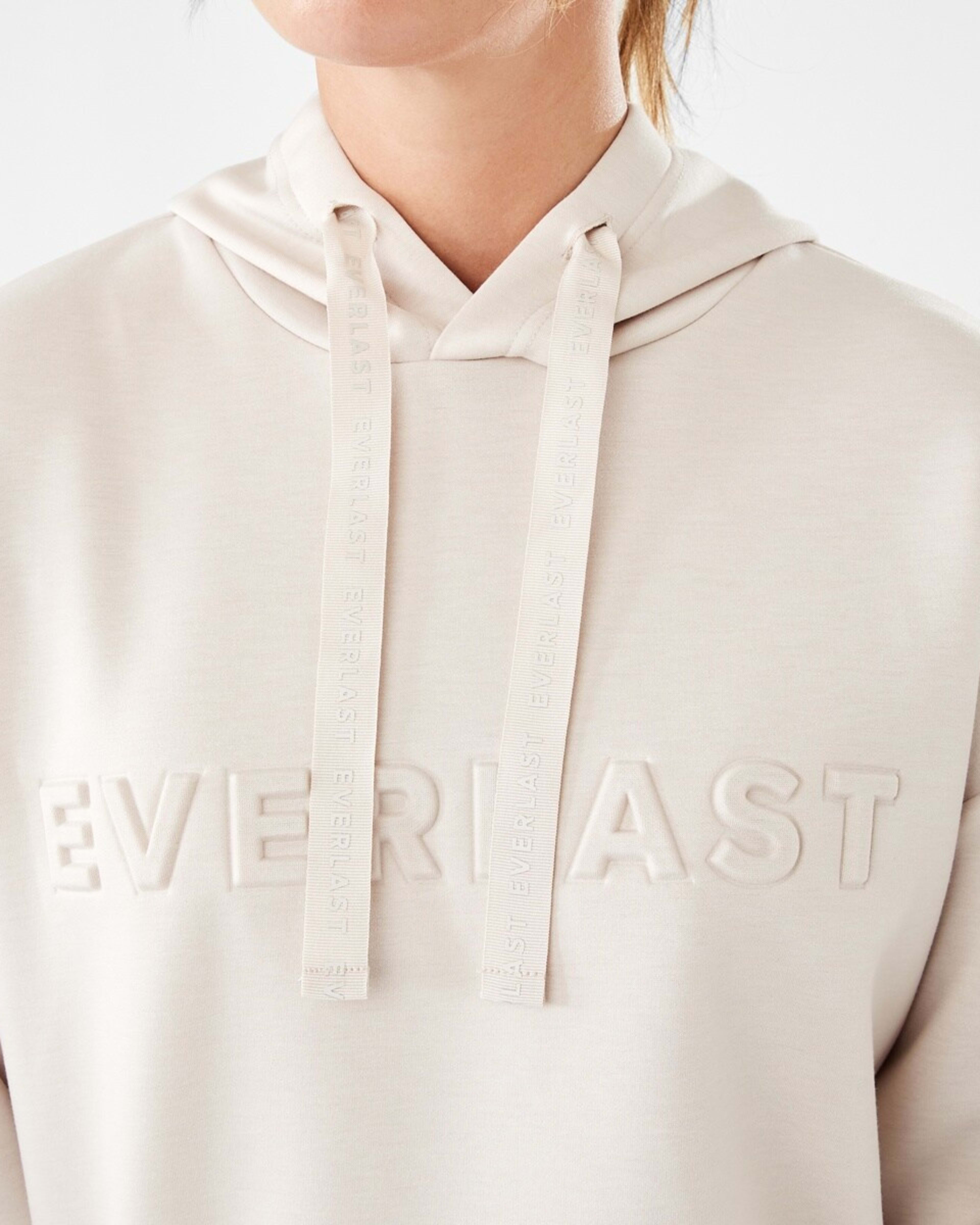 5 Everlast Womens Scuba Hoodie Cool Beige, 5 of 7